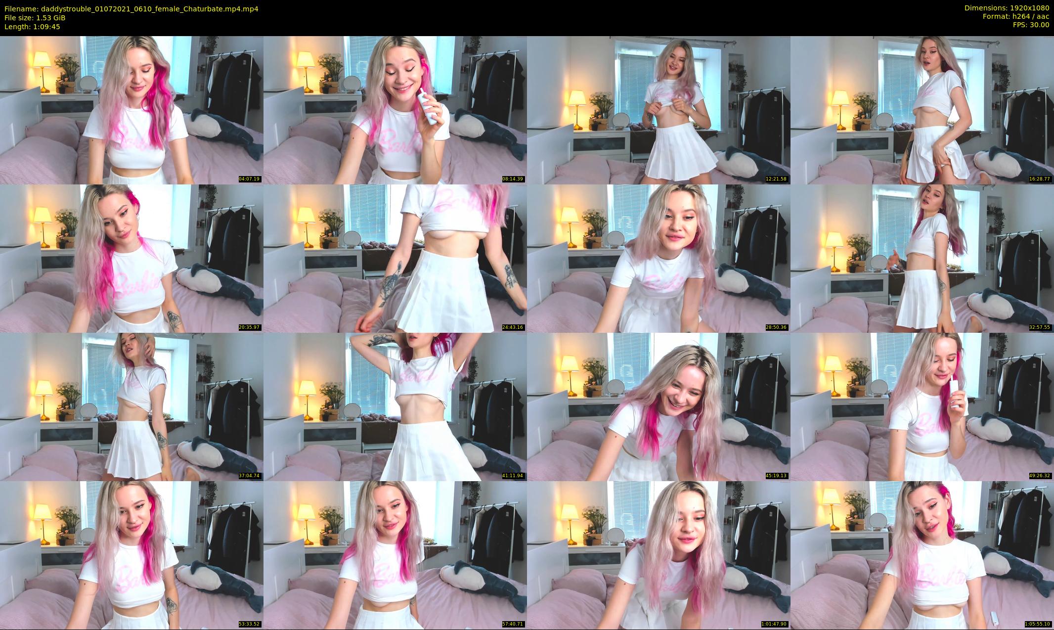 daddystrouble — 70 minute Chaturbate female cam show recording, 1080p, Jul 1, 2021