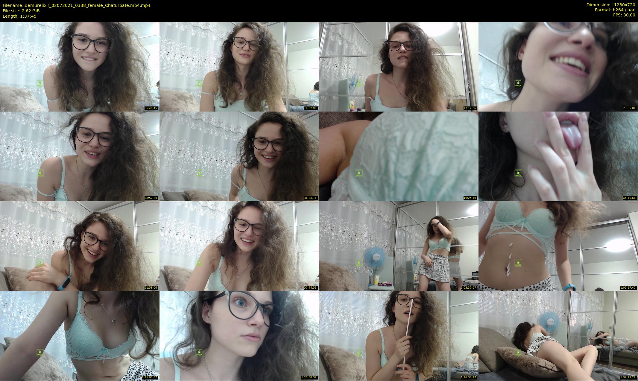 demurelixir — 98 minute Chaturbate female cam show recording, 720p, Jul 2, 2021