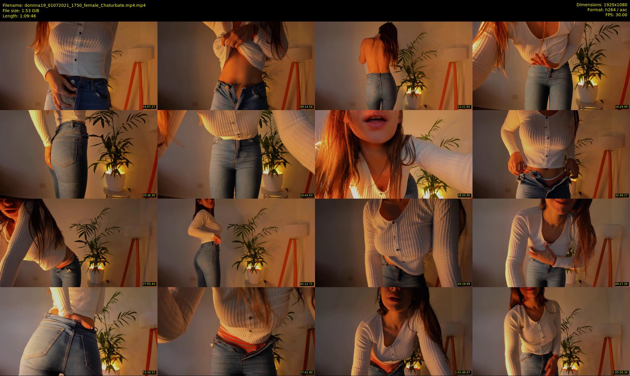 donnna19 — 70 minute Chaturbate female cam show recording, 1080p, Jul 1, 2021