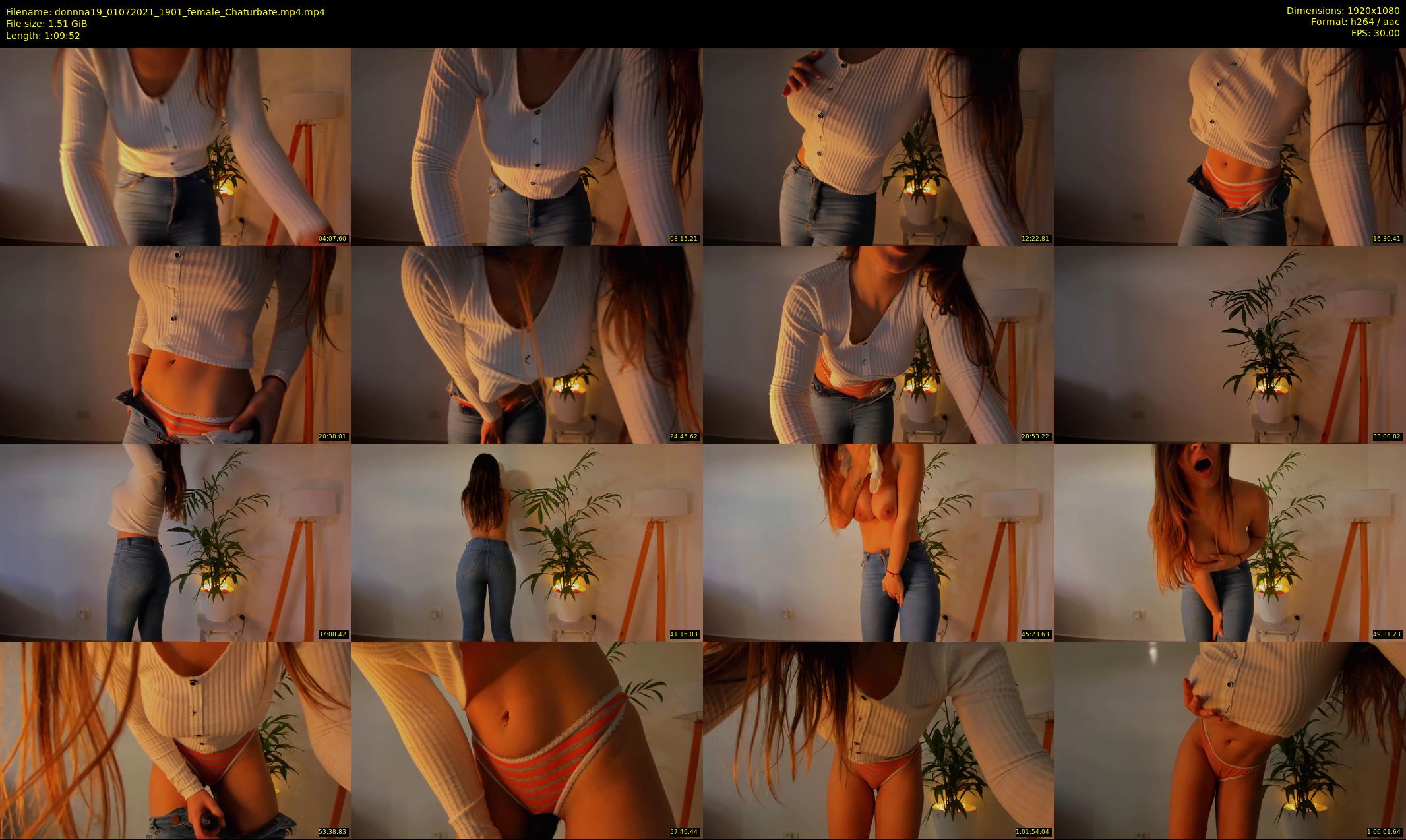 donnna19 — 70 minute Chaturbate female cam show recording, 1080p, Jul 1, 2021