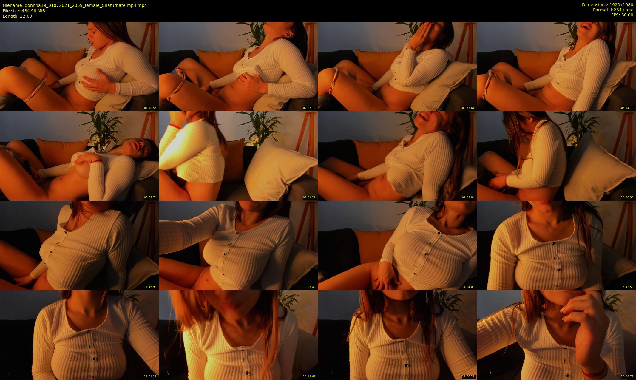 donnna19 — 23 minute Chaturbate female cam show recording, 1080p, Jul 1, 2021