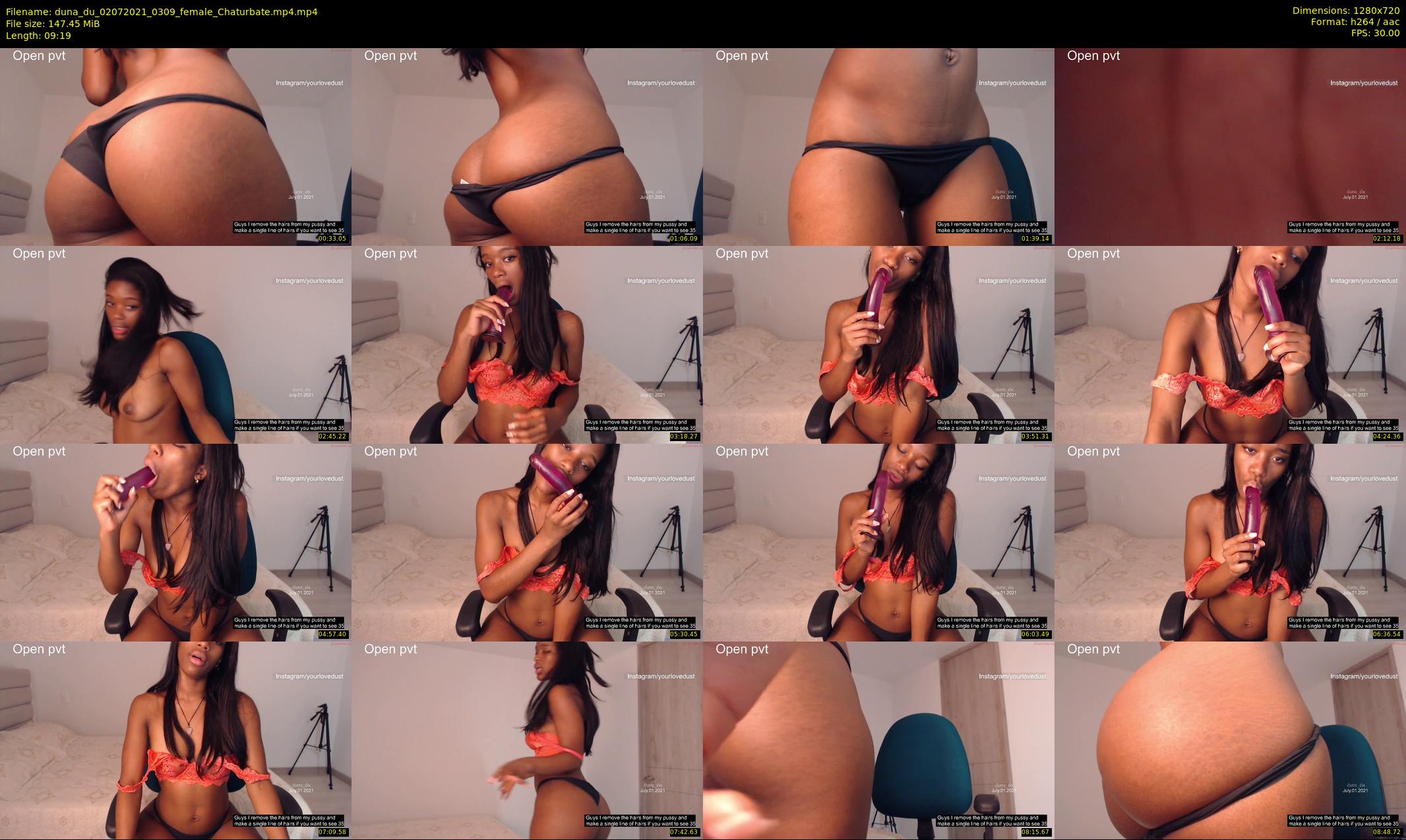 duna_du — 10 minute Chaturbate female cam show recording, 720p, Jul 2, 2021