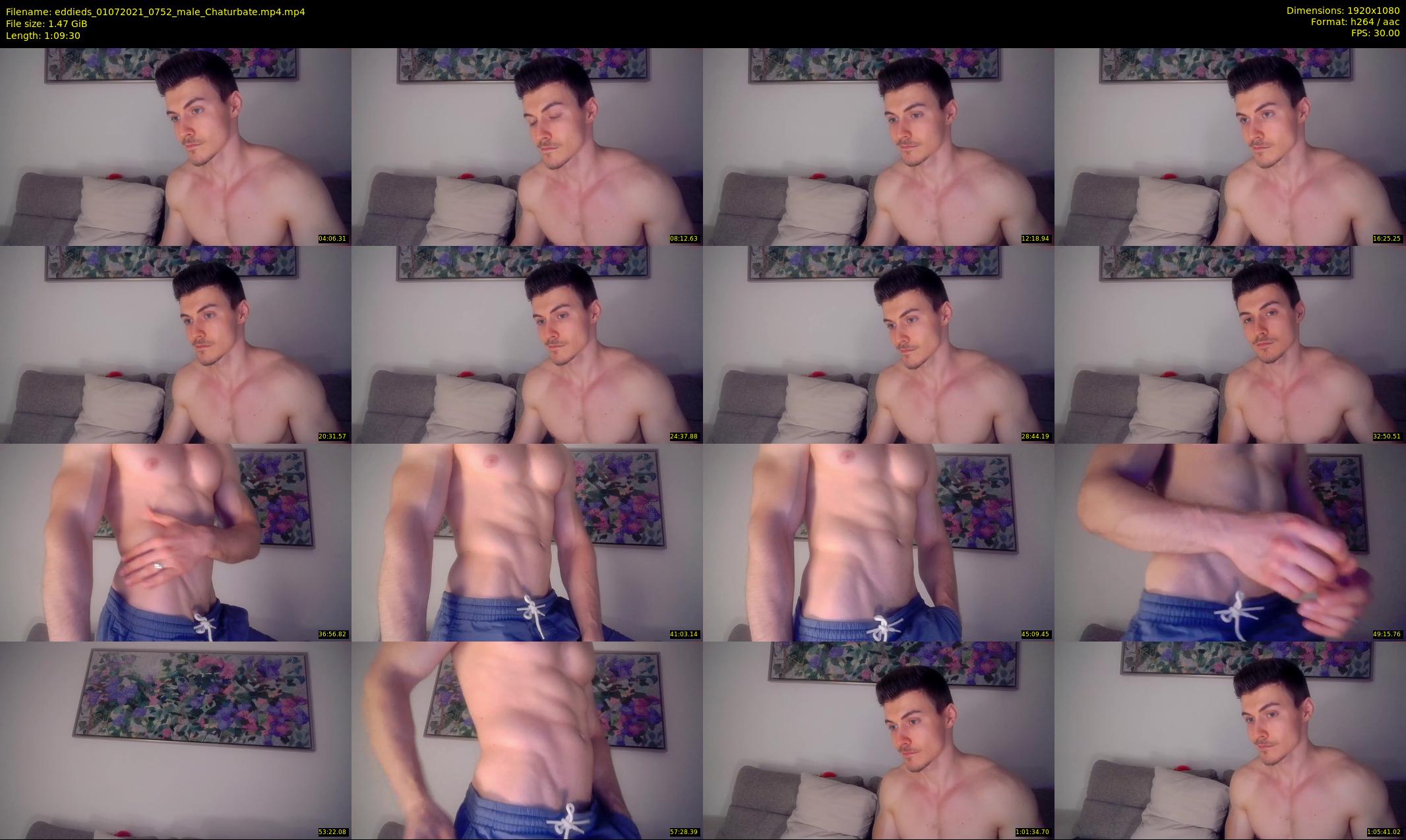 eddieds — 70 minute Chaturbate male cam show recording, 1080p, Jul 1, 2021