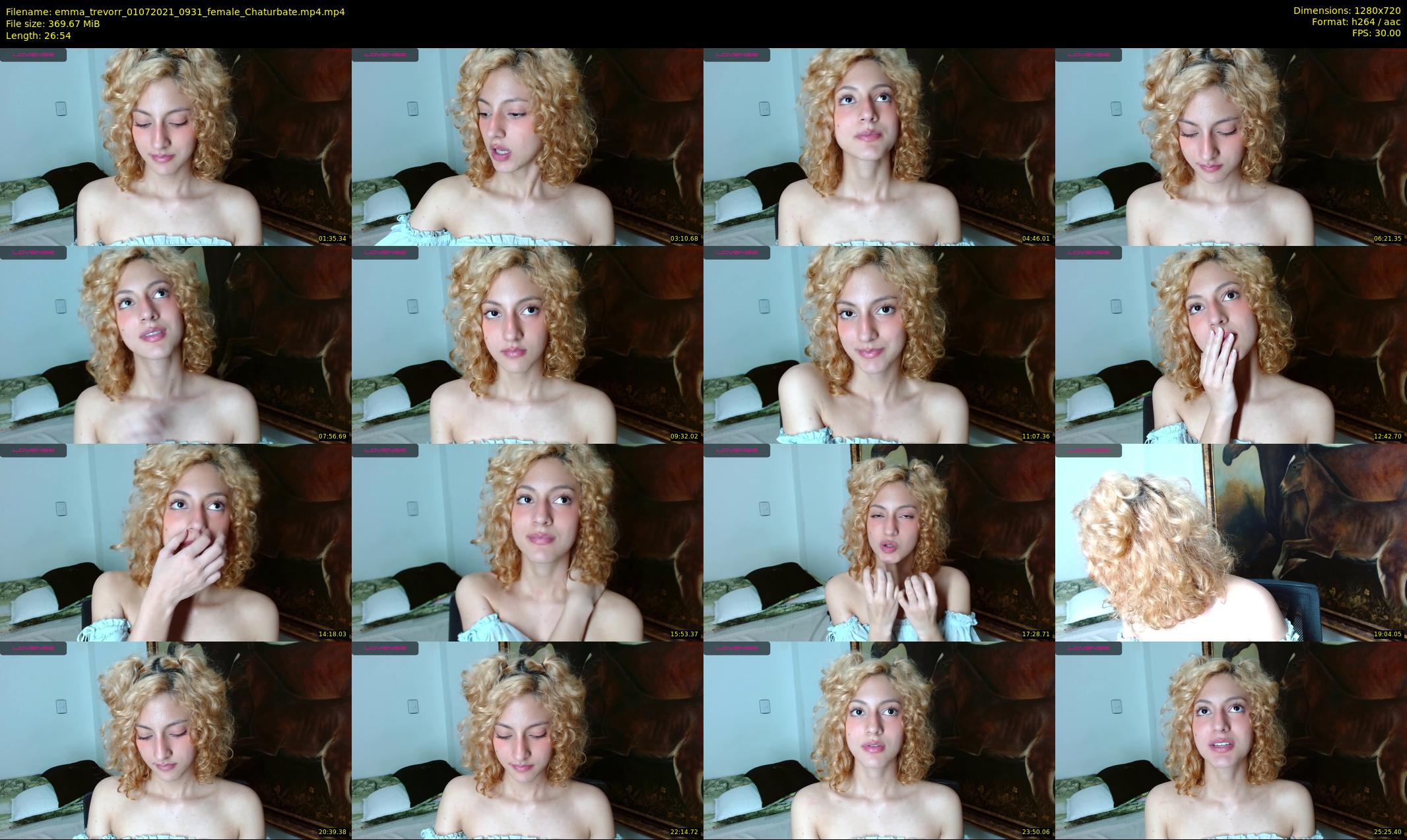 emma_trevorr — 27 minute Chaturbate couple cam show recording, 720p, Jul 1, 2021