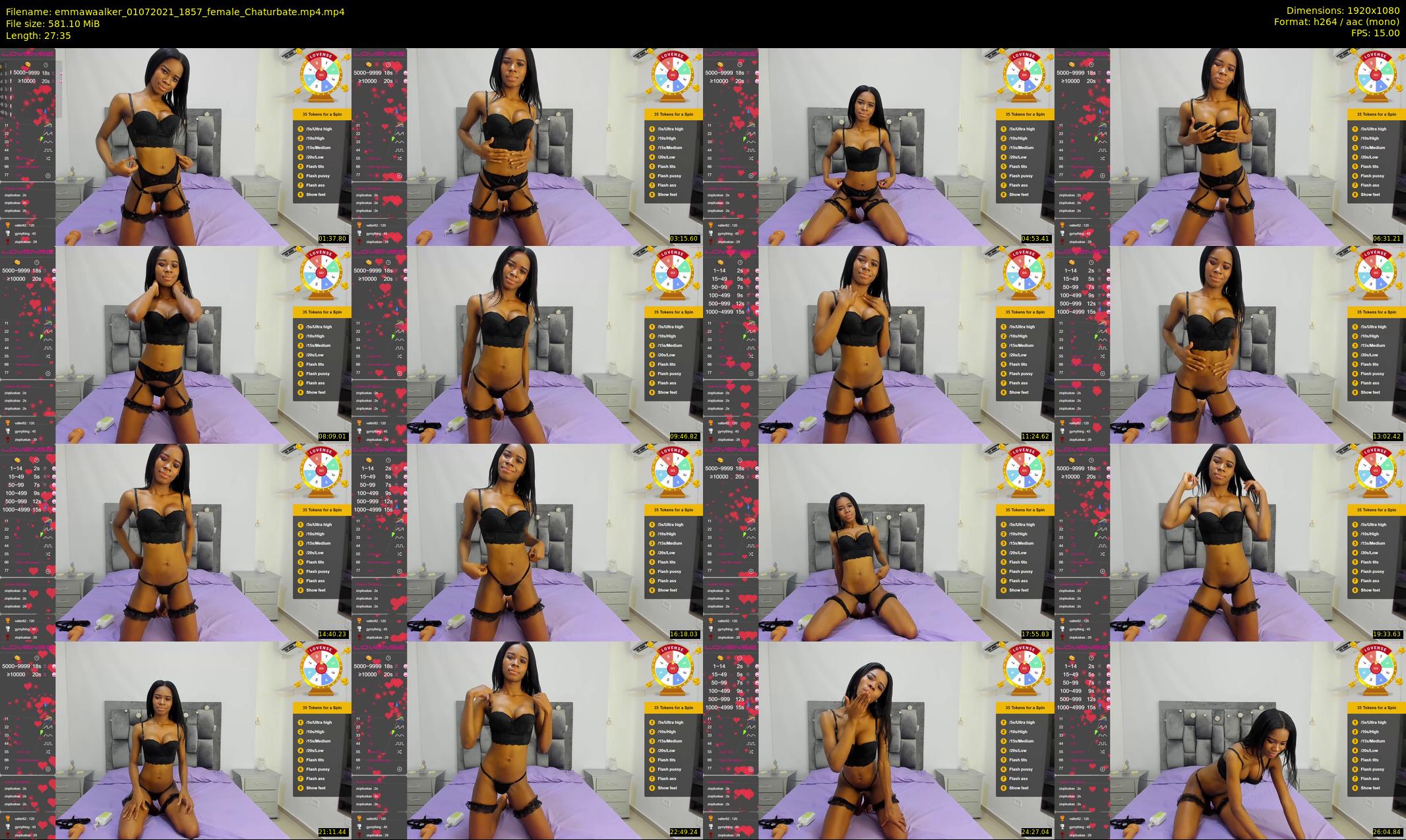 emmawaalker — 28 minute Chaturbate female cam show recording, 1080p, Jul 1, 2021