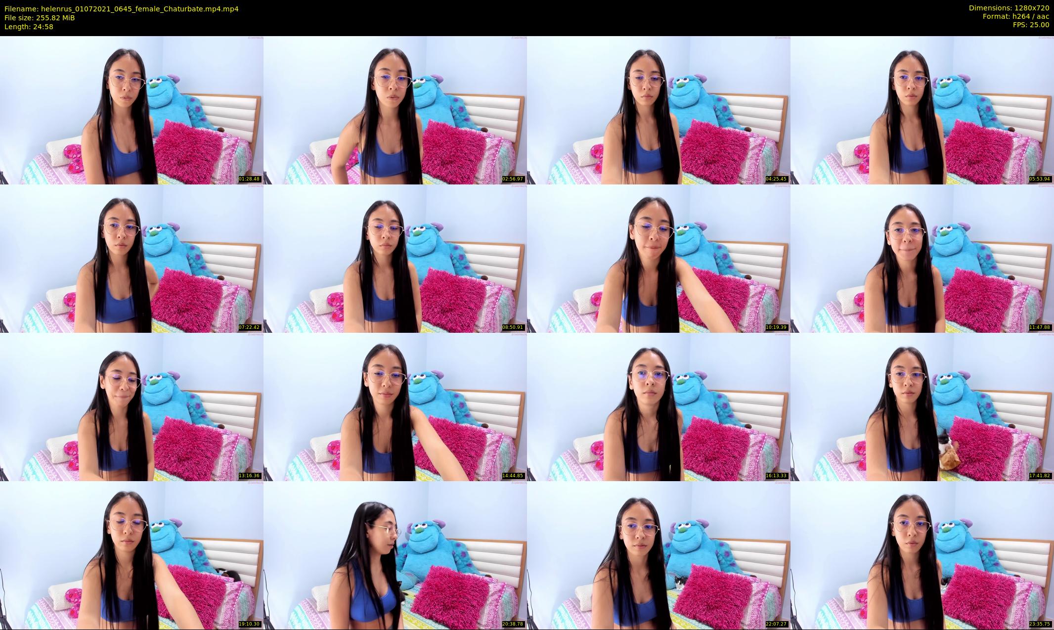helenrus — 25 minute Chaturbate female cam show recording, 720p, Jul 1, 2021