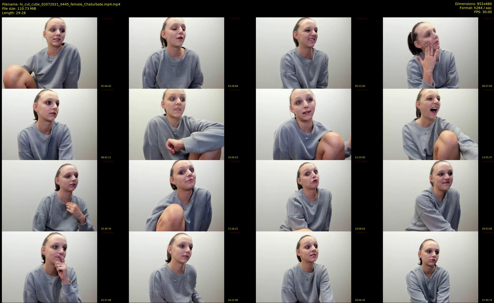 hi_cut_cutie — 30 minute Chaturbate female cam show recording, 480p, Jul 2, 2021
