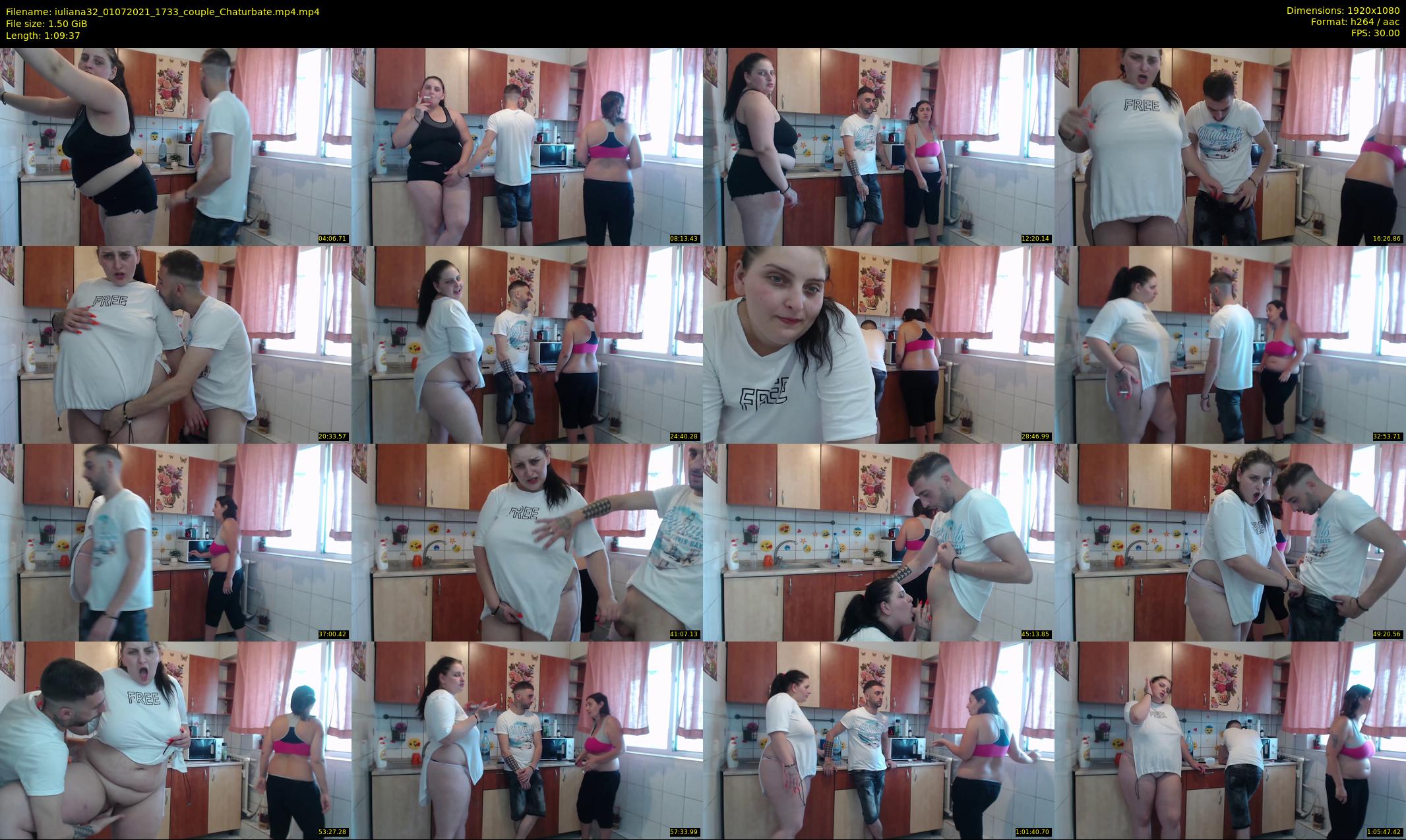 iuliana32 — 70 minute Chaturbate couple cam show recording, 1080p, Jul 1, 2021