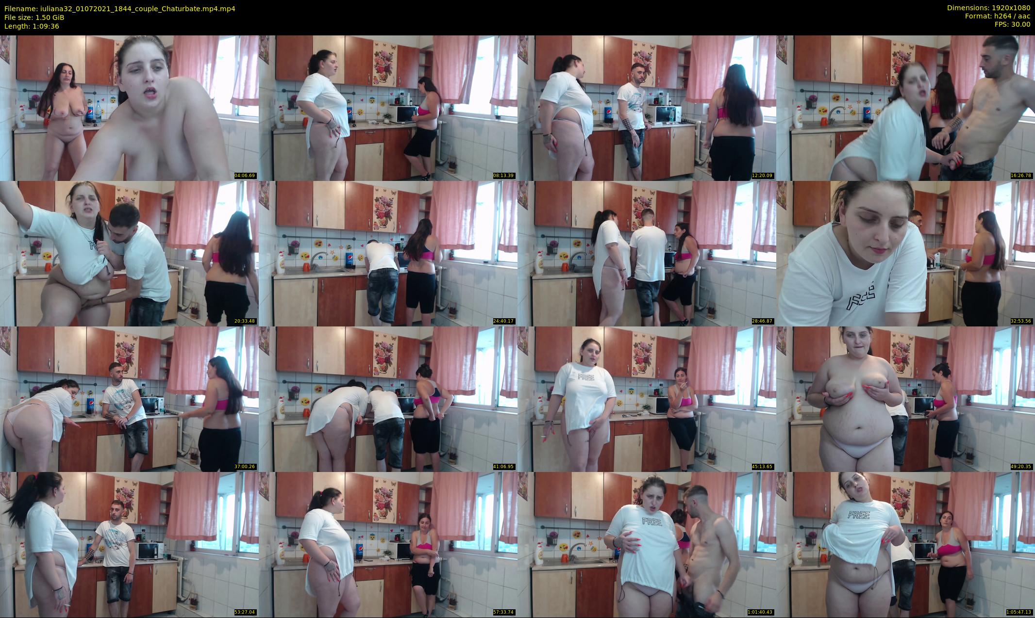 iuliana32 — 70 minute Chaturbate couple cam show recording, 1080p, Jul 1, 2021