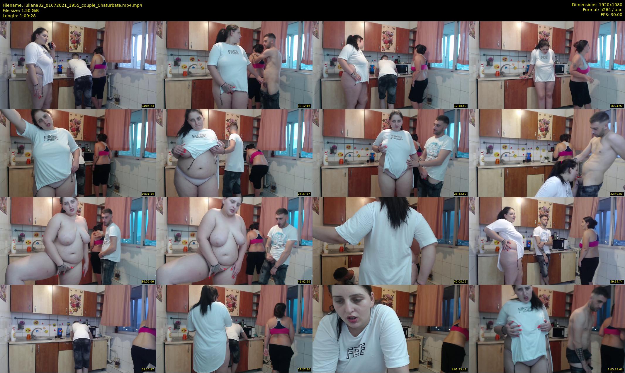iuliana32 — 70 minute Chaturbate couple cam show recording, 1080p, Jul 1, 2021