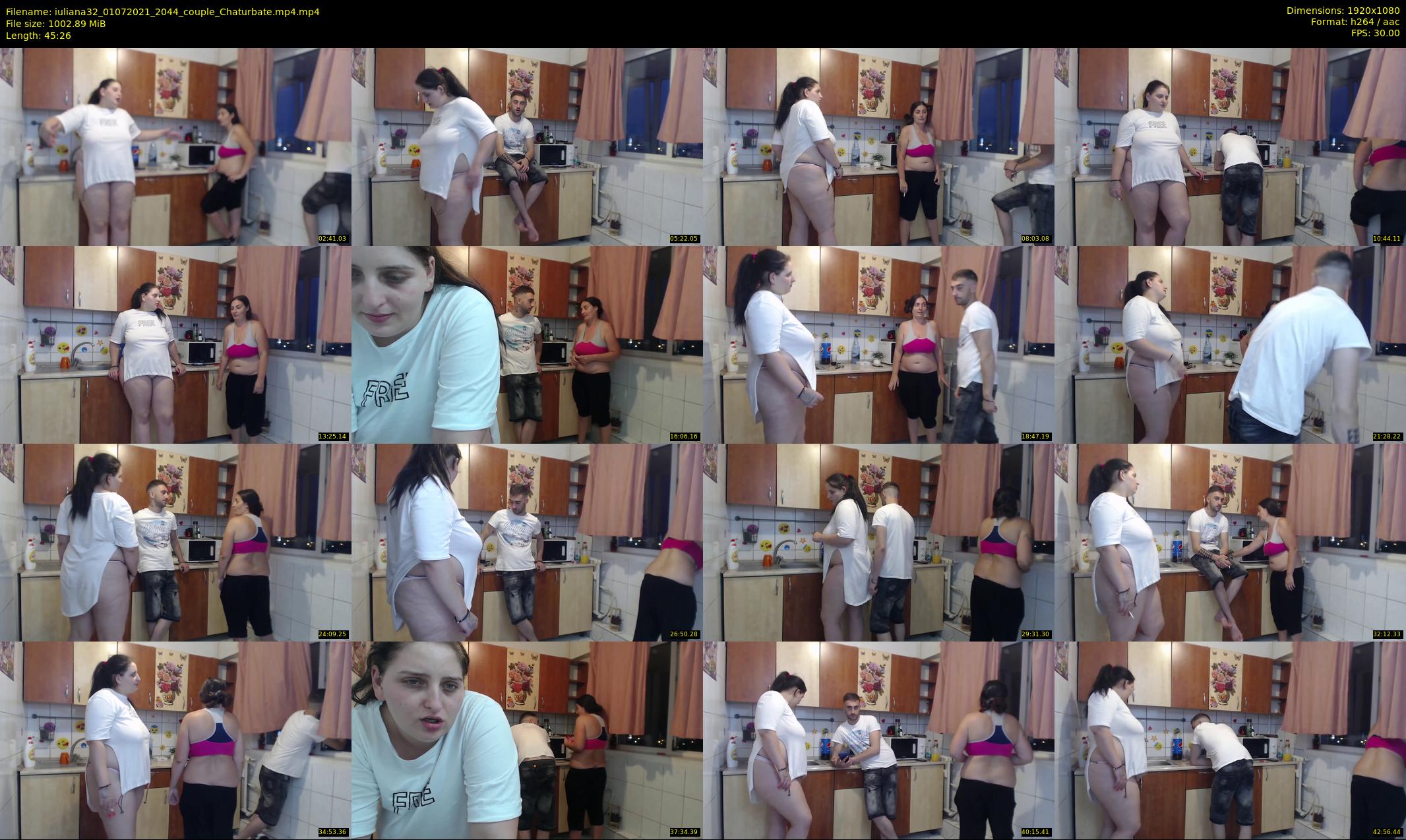 iuliana32 — 46 minute Chaturbate couple cam show recording, 1080p, Jul 1, 2021