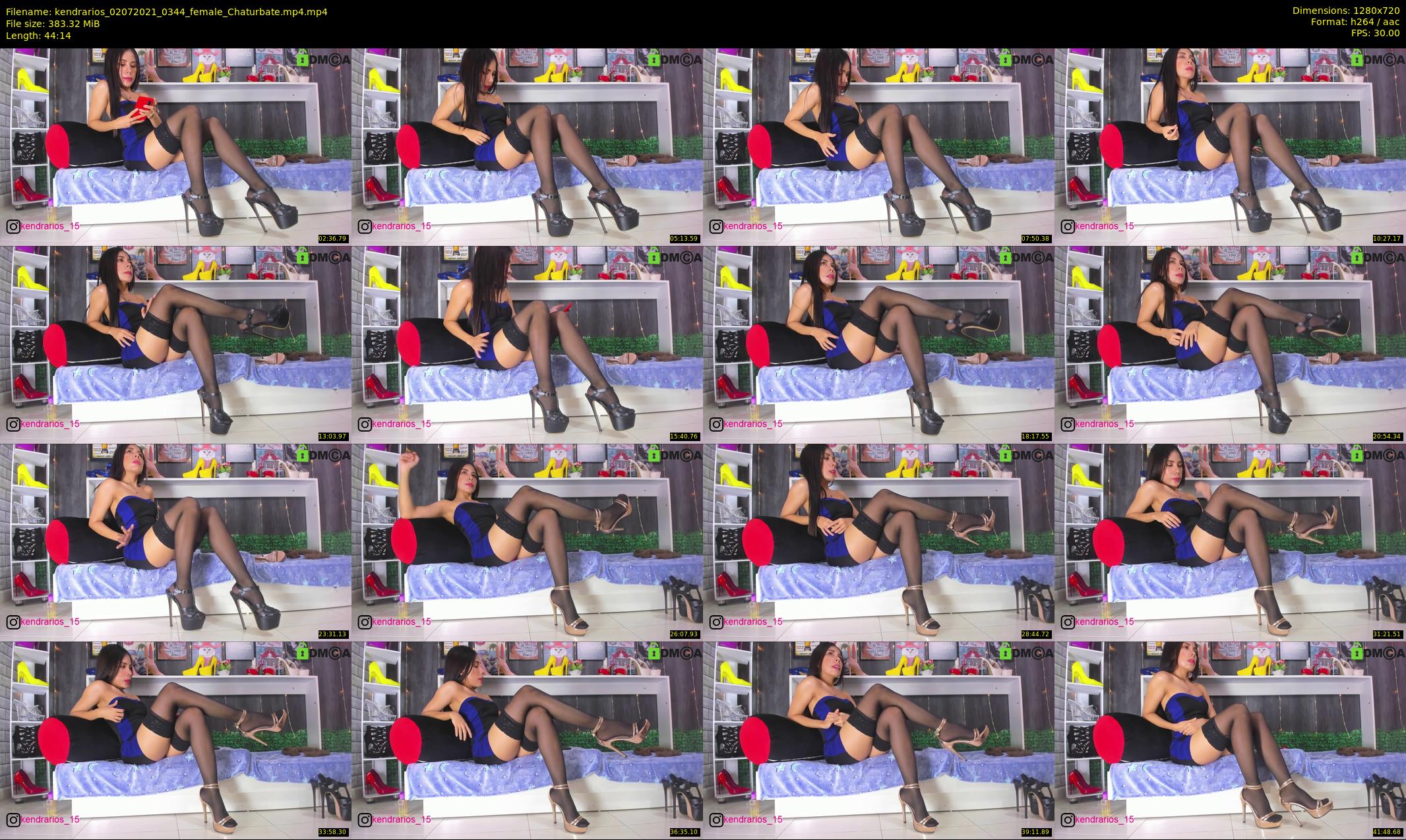 kendrarios — 45 minute Chaturbate female cam show recording, 720p, Jul 2, 2021