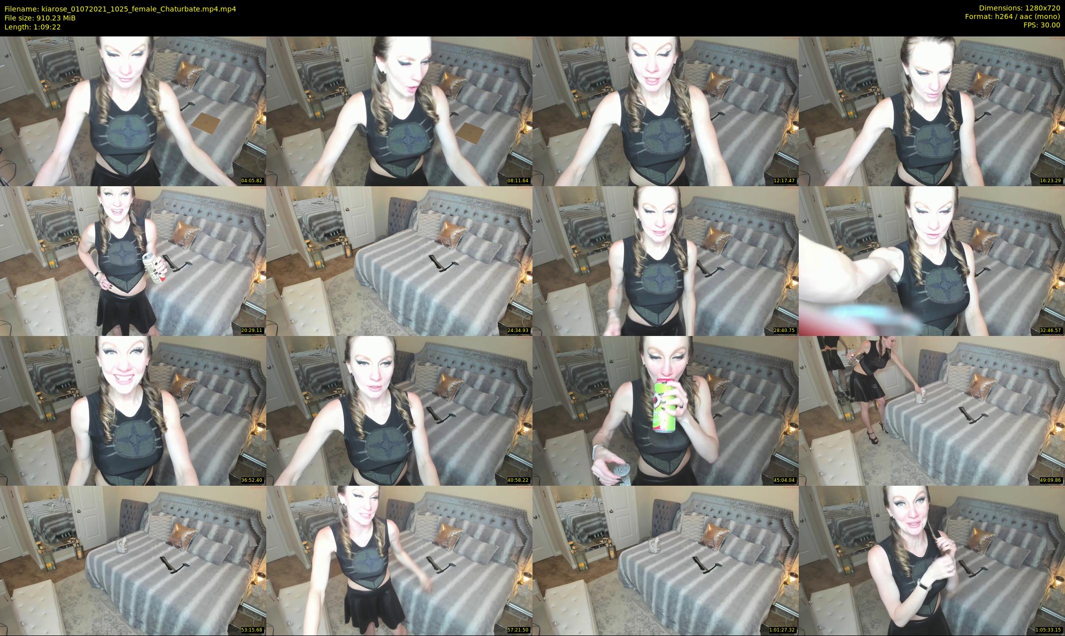 kiarose — 70 minute Chaturbate female cam show recording, 720p, Jul 1, 2021