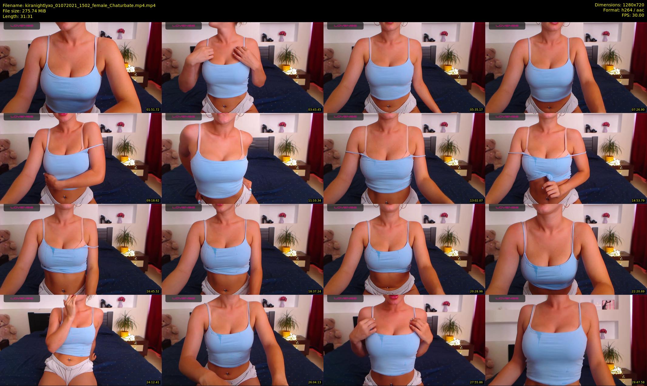 kiranightlyxo — 32 minute Chaturbate female cam show recording, 720p, Jul 1, 2021