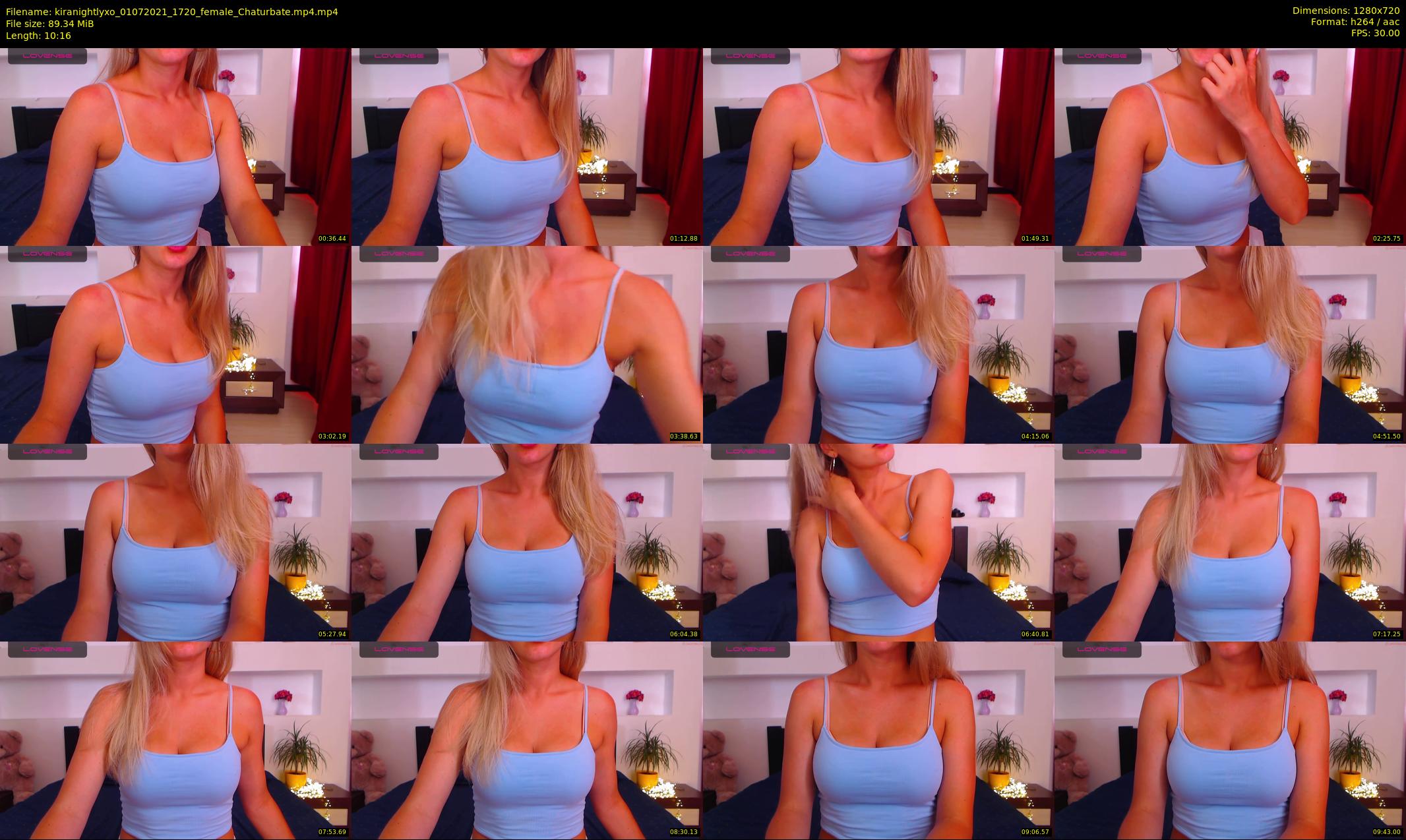 kiranightlyxo — 11 minute Chaturbate female cam show recording, 720p, Jul 1, 2021