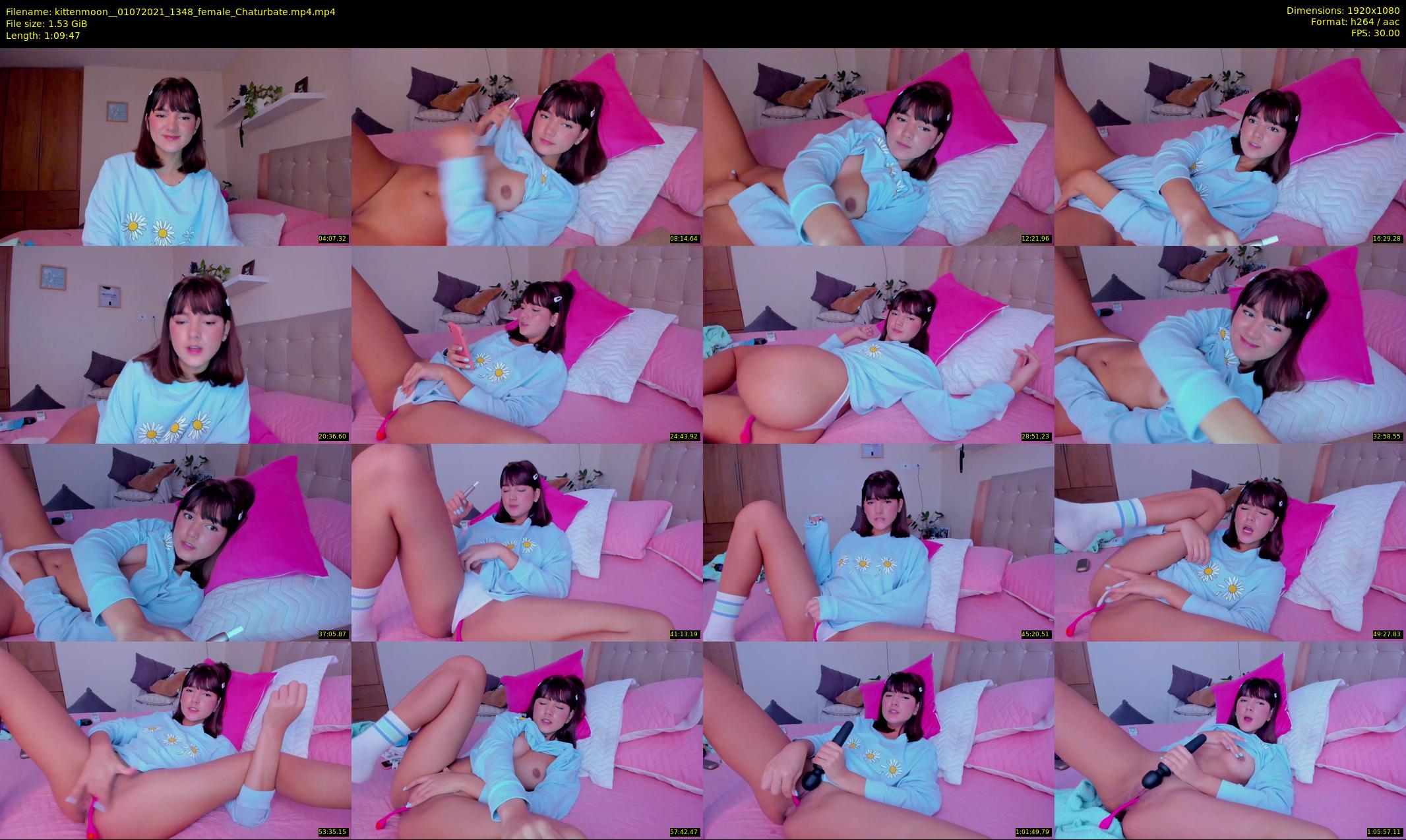 kittenmoon_ — 70 minute Chaturbate female cam show recording, 1080p, Jul 1, 2021