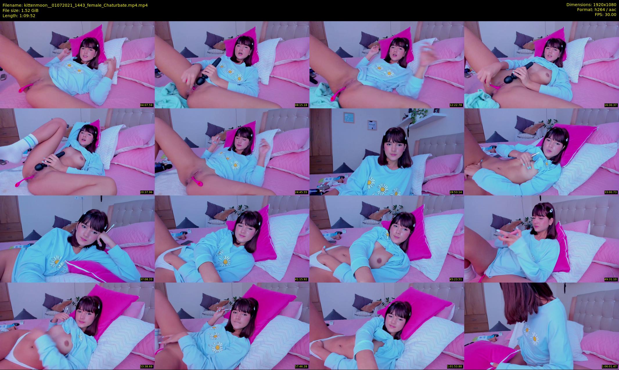 kittenmoon_ — 70 minute Chaturbate female cam show recording, 1080p, Jul 1, 2021