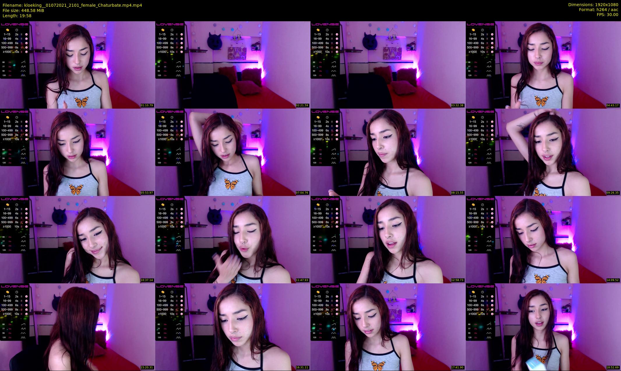 kloeking_ — 20 minute Chaturbate female cam show recording, 1080p, Jul 1, 2021