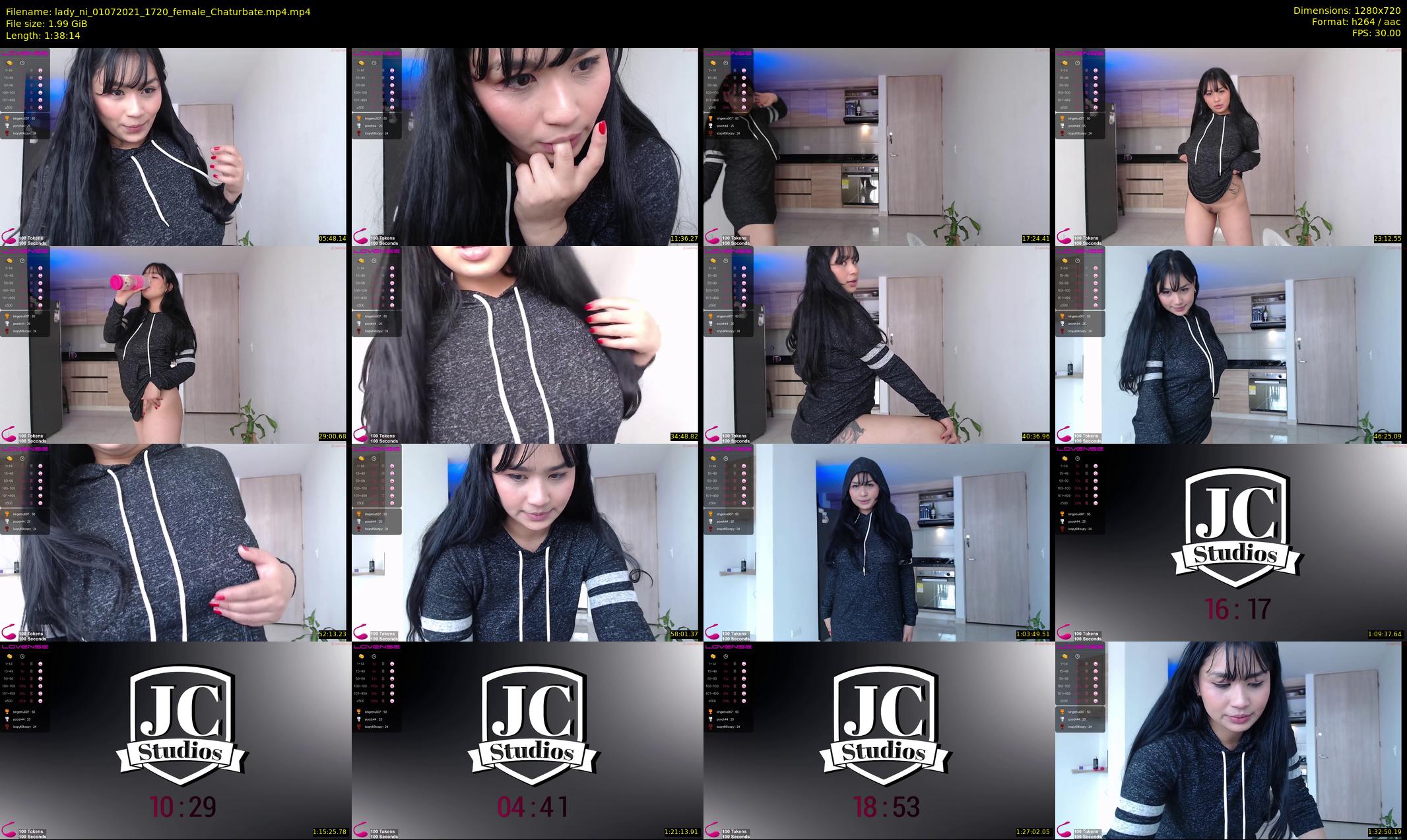 lady_ni — 99 minute Chaturbate female cam show recording, 720p, Jul 1, 2021