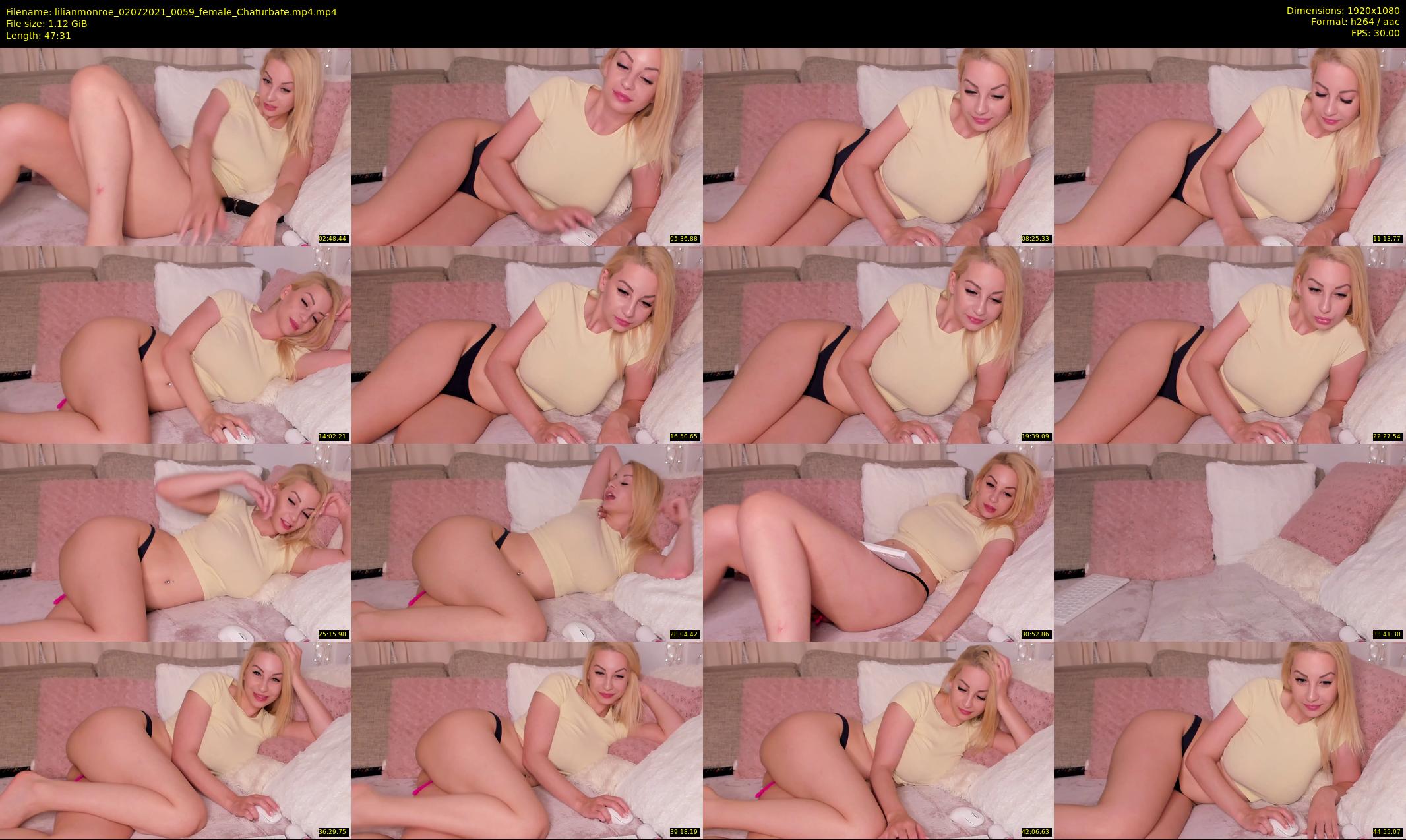 lilianmonroe — 48 minute Chaturbate female cam show recording, 1080p, Jul 2, 2021