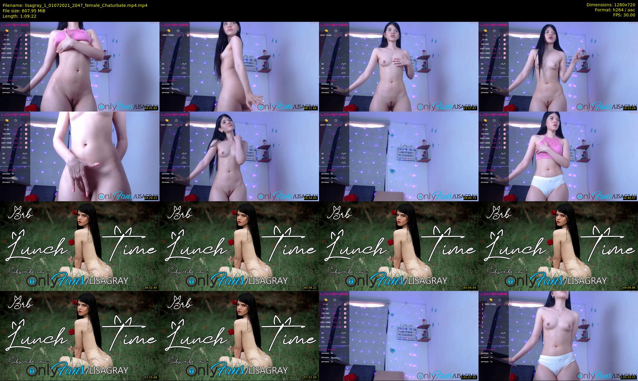 lisagray_1 — 70 minute Chaturbate female cam show recording, 720p, Jul 1, 2021