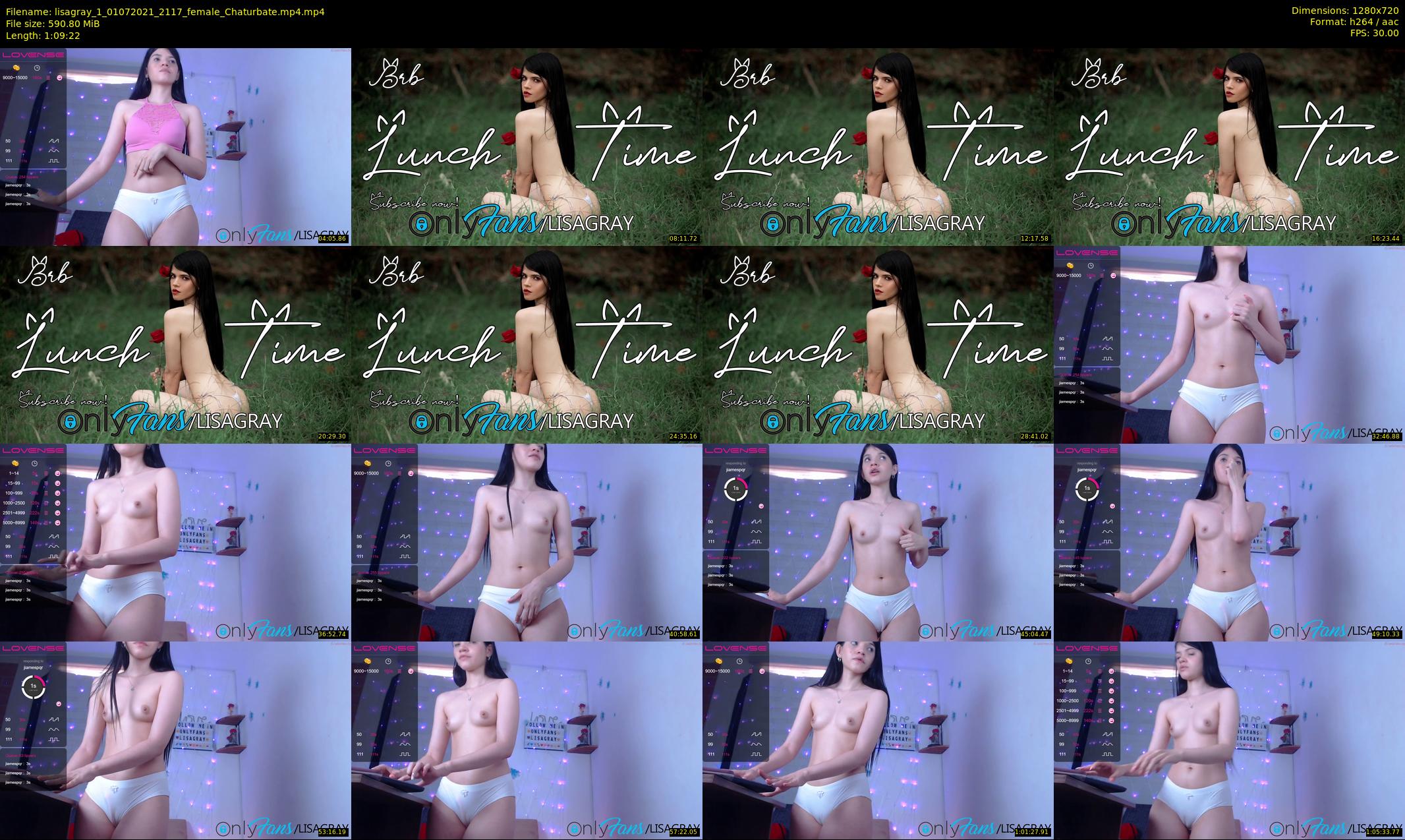 lisagray_1 — 70 minute Chaturbate female cam show recording, 720p, Jul 1, 2021