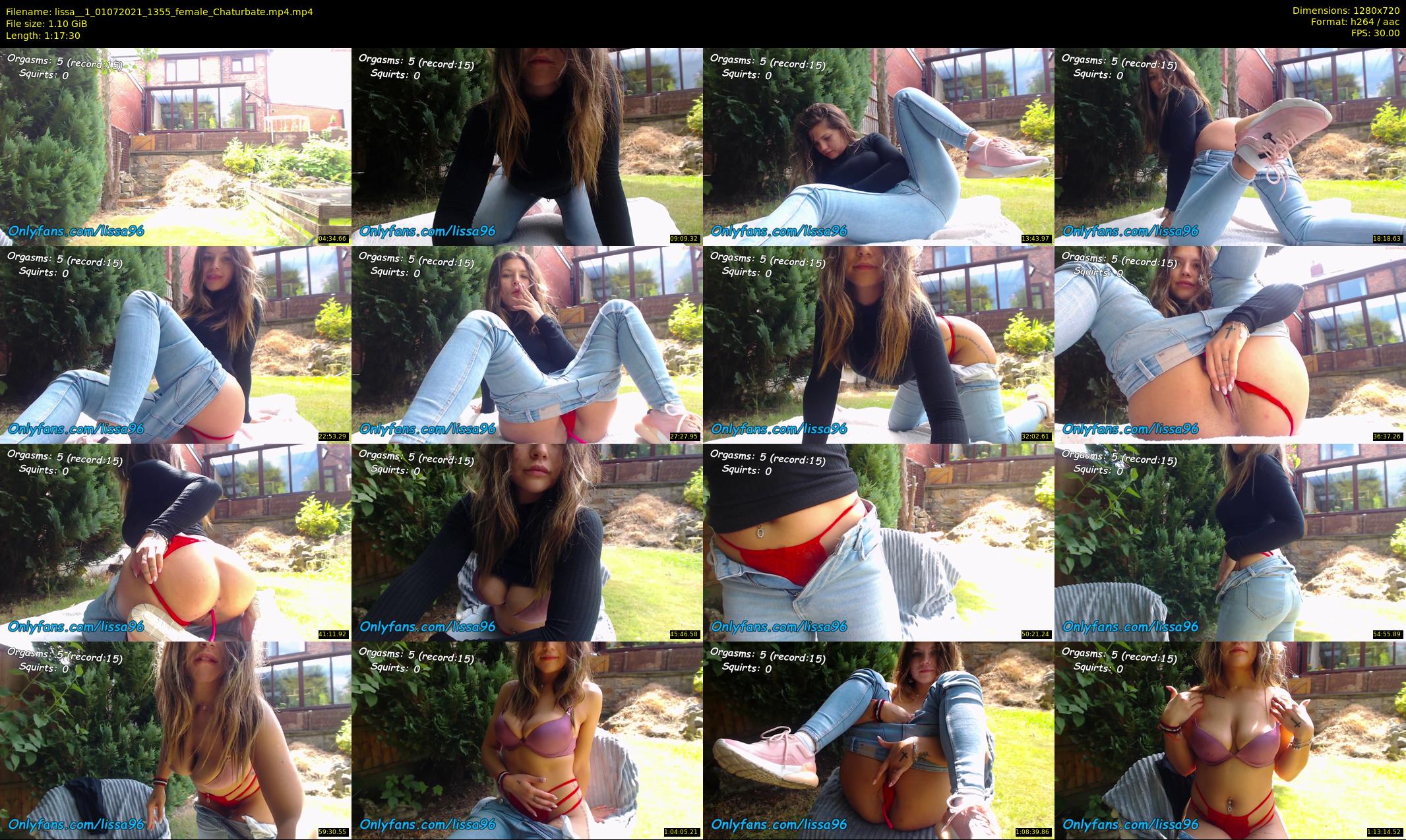 lissa__1 — 78 minute Chaturbate female cam show recording, 720p, Jul 1, 2021