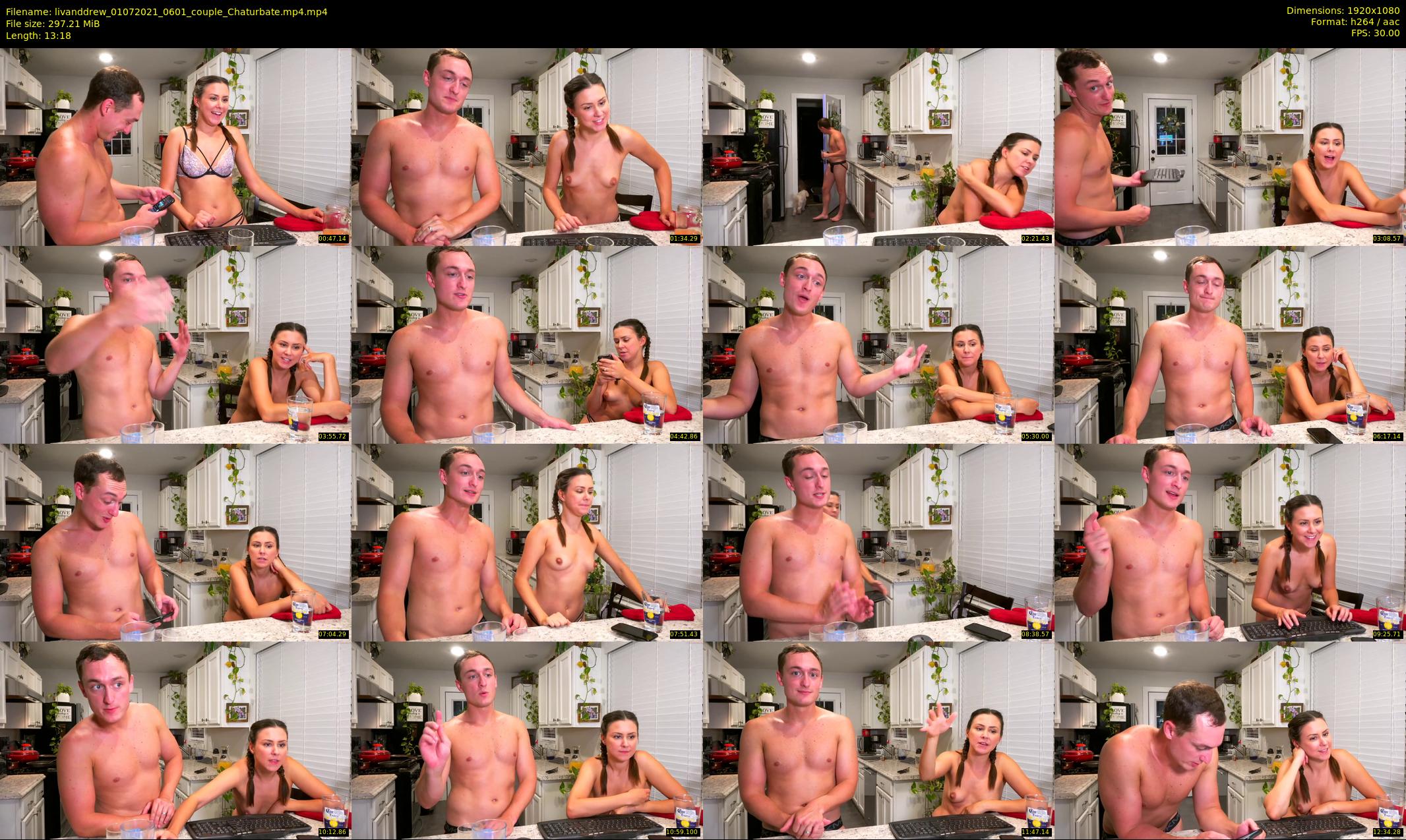 livanddrew — 14 minute Chaturbate couple cam show recording, 1080p, Jul 1, 2021