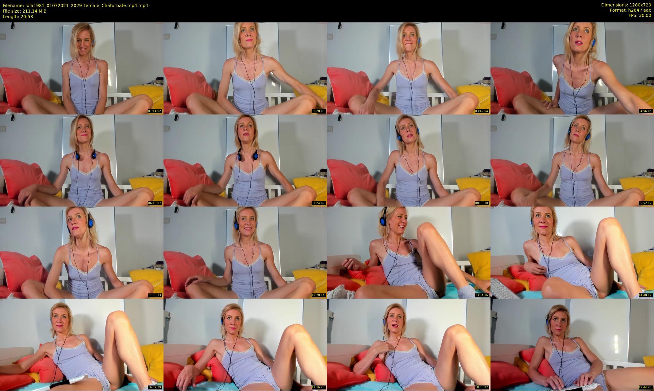 lola1981 — 21 minute Chaturbate female cam show recording, 720p, Jul 1, 2021