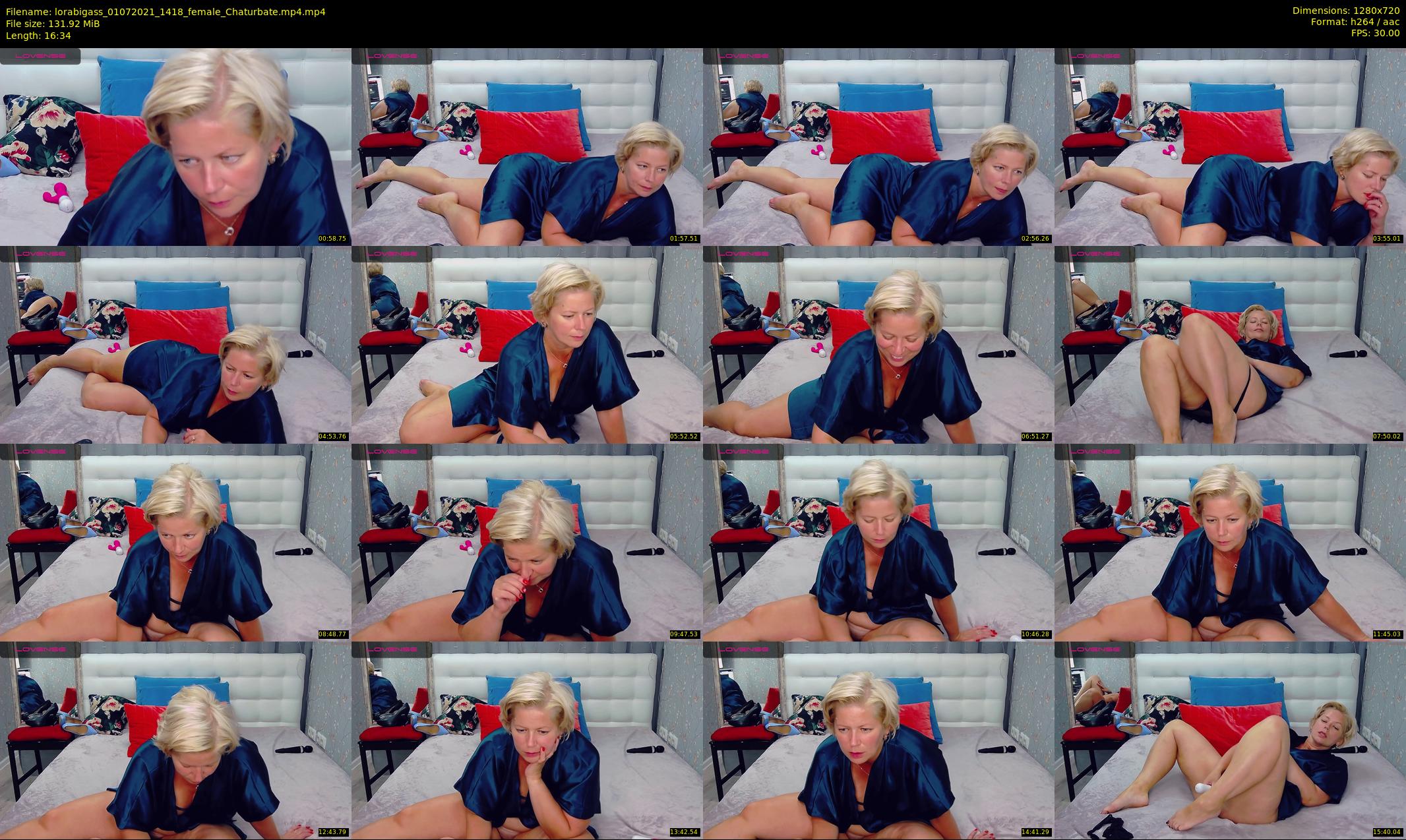 lorabigass — 17 minute Chaturbate female cam show recording, 720p, Jul 1, 2021