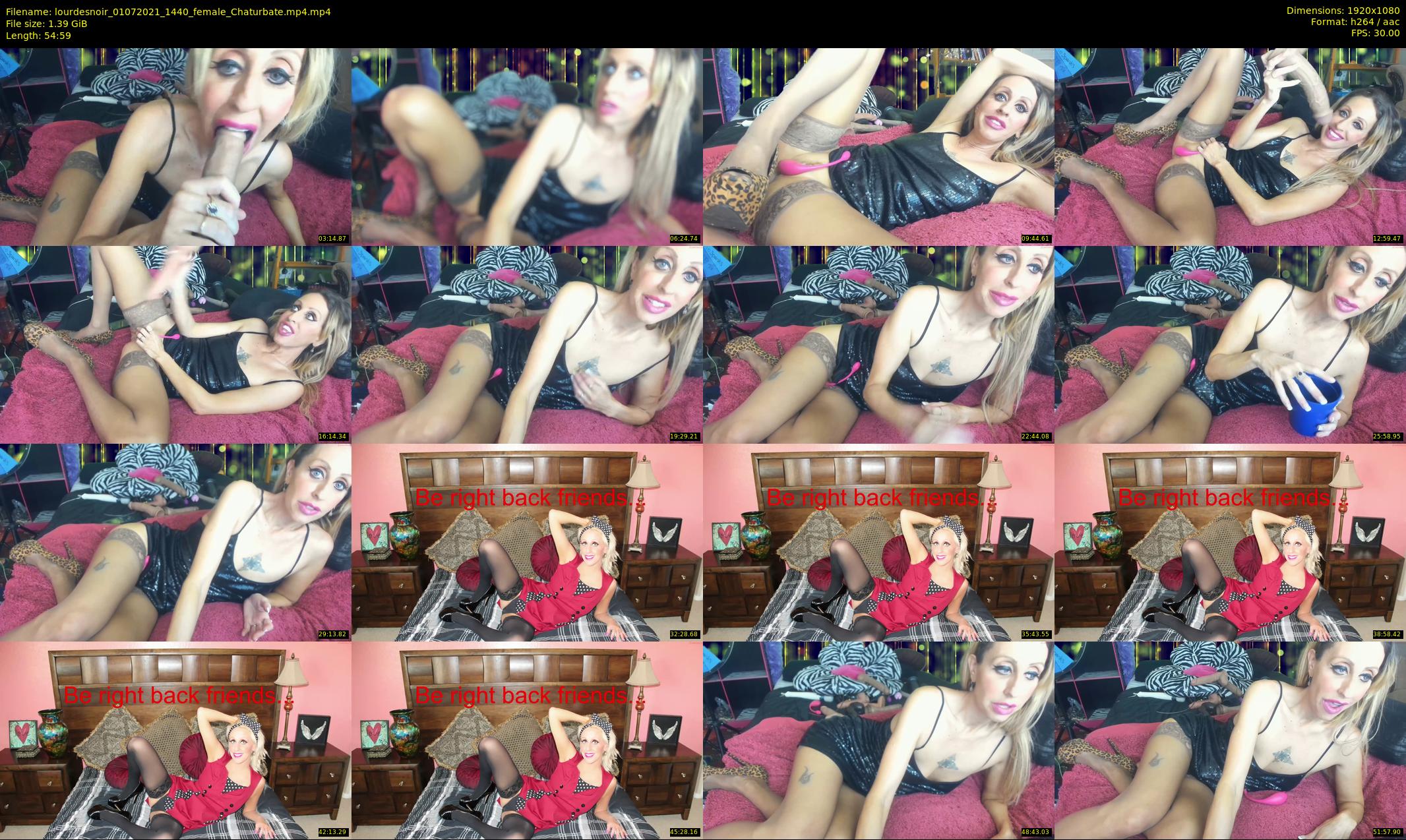 lourdesnoir — 55 minute Chaturbate female cam show recording, 1080p, Jul 1, 2021