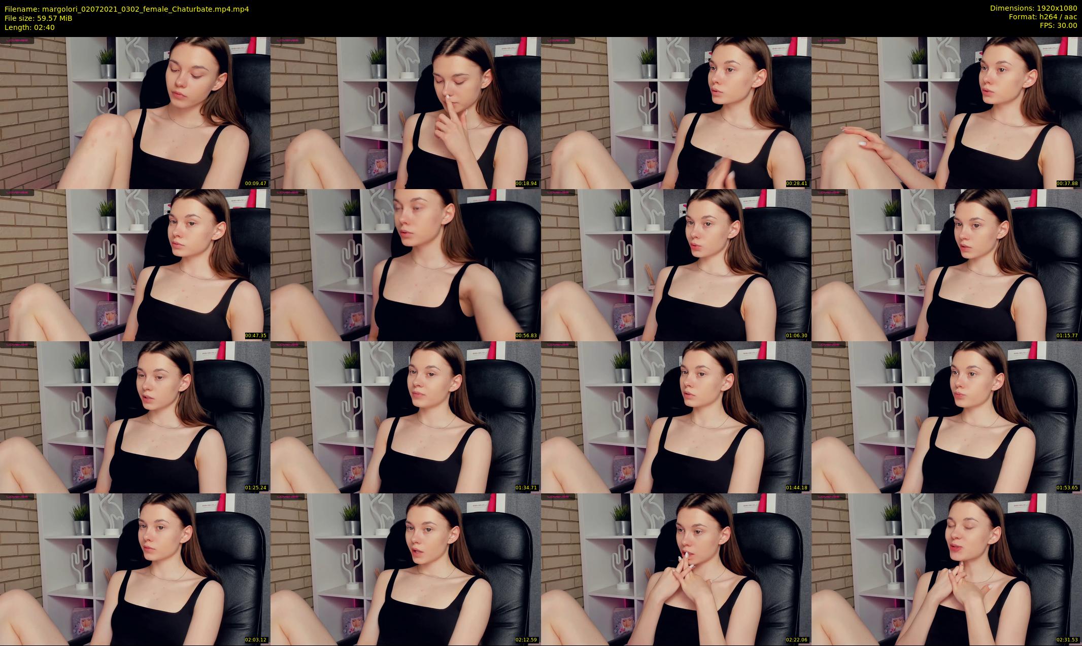 margolori — 3 minute Chaturbate couple cam show recording, 1080p, Jul 2, 2021