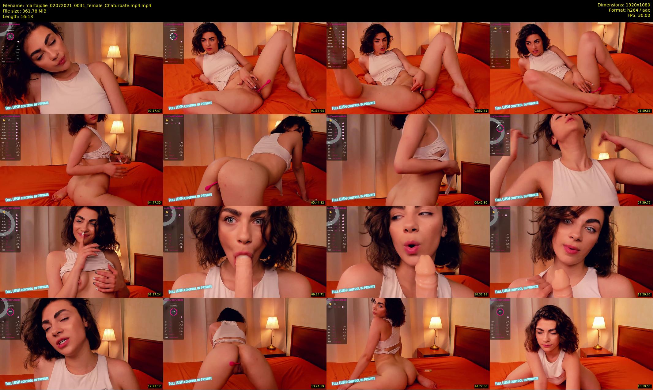 martajolie — 17 minute Chaturbate female cam show recording, 1080p, Jul 2, 2021