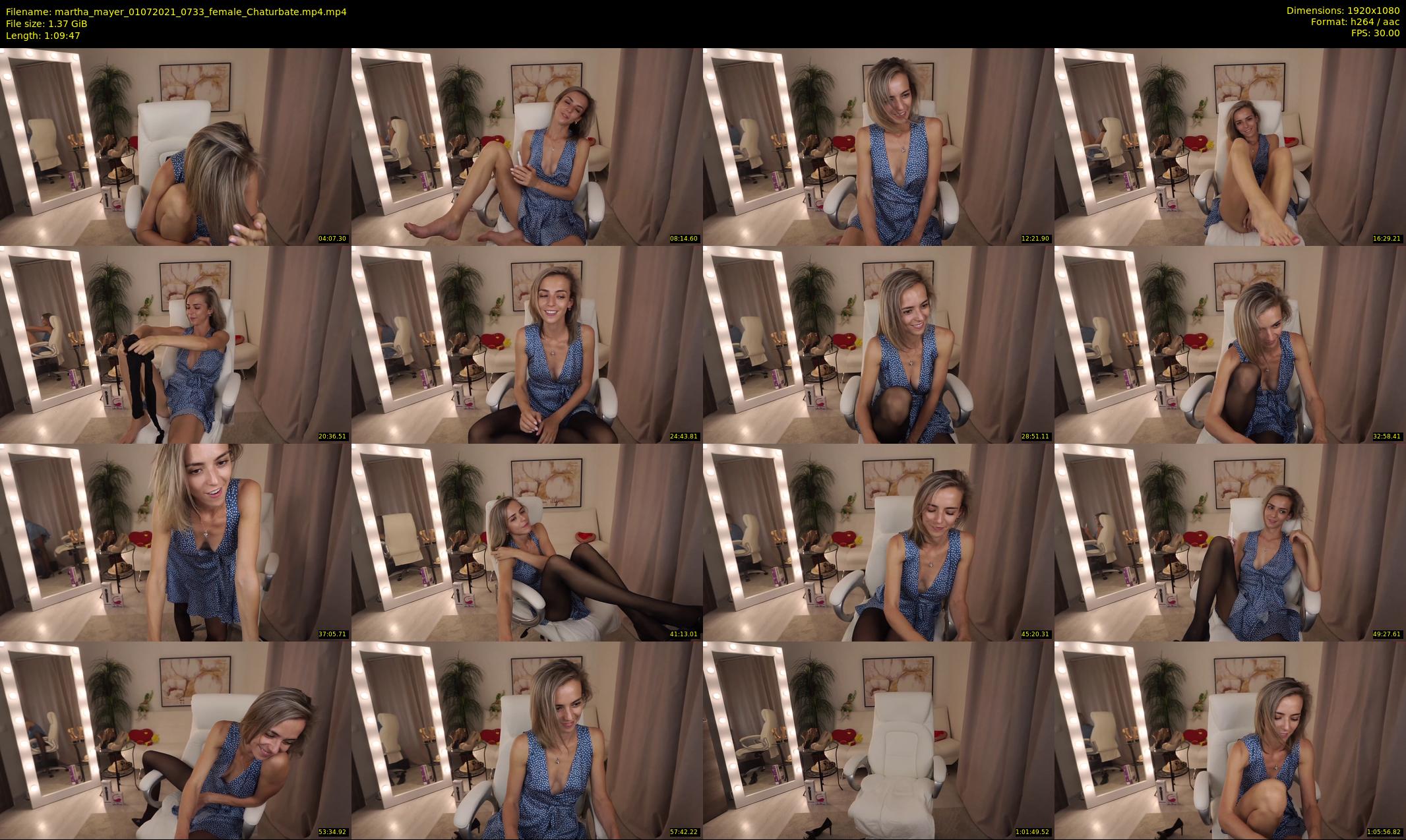 martha_mayer — 70 minute Chaturbate female cam show recording, 1080p, Jul 1, 2021