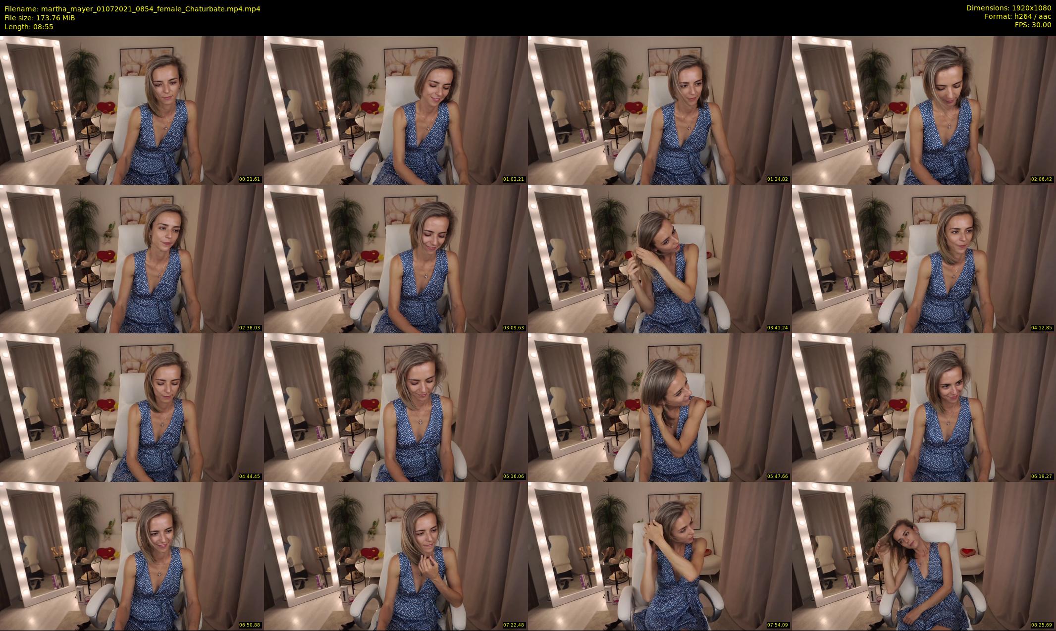 martha_mayer — 9 minute Chaturbate female cam show recording, 1080p, Jul 1, 2021