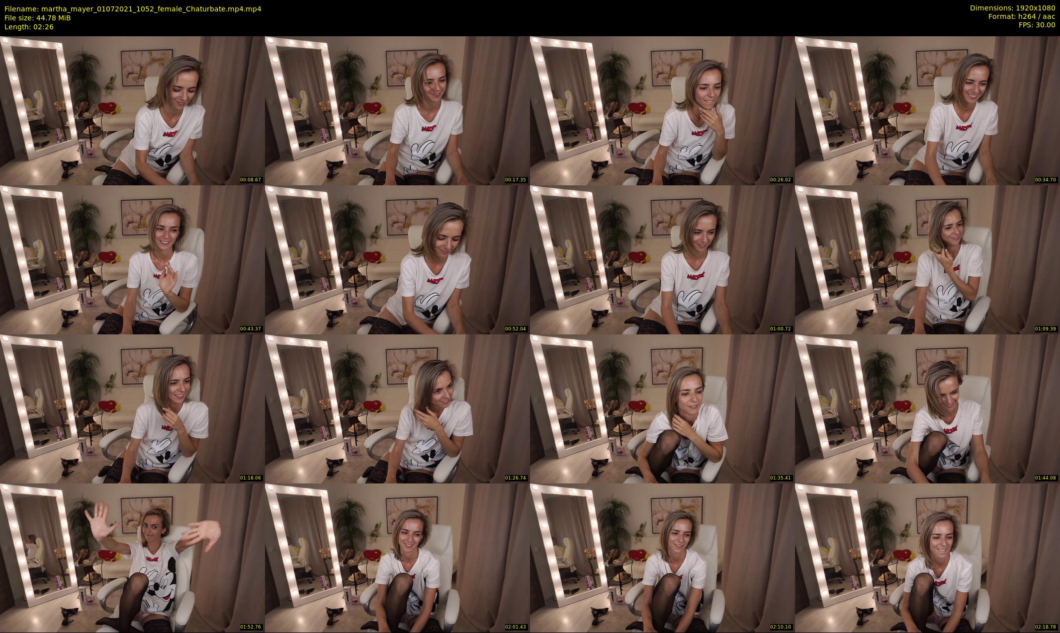 martha_mayer — 3 minute Chaturbate female cam show recording, 1080p, Jul 1, 2021