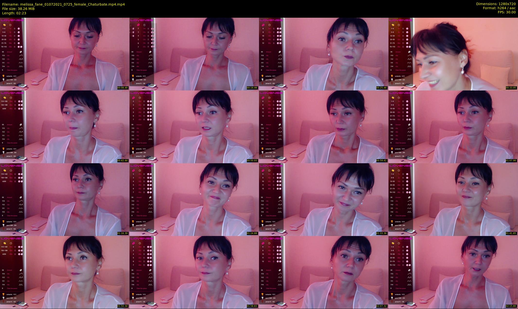 melissa_fane — 3 minute Chaturbate female cam show recording, 720p, Jul 1, 2021