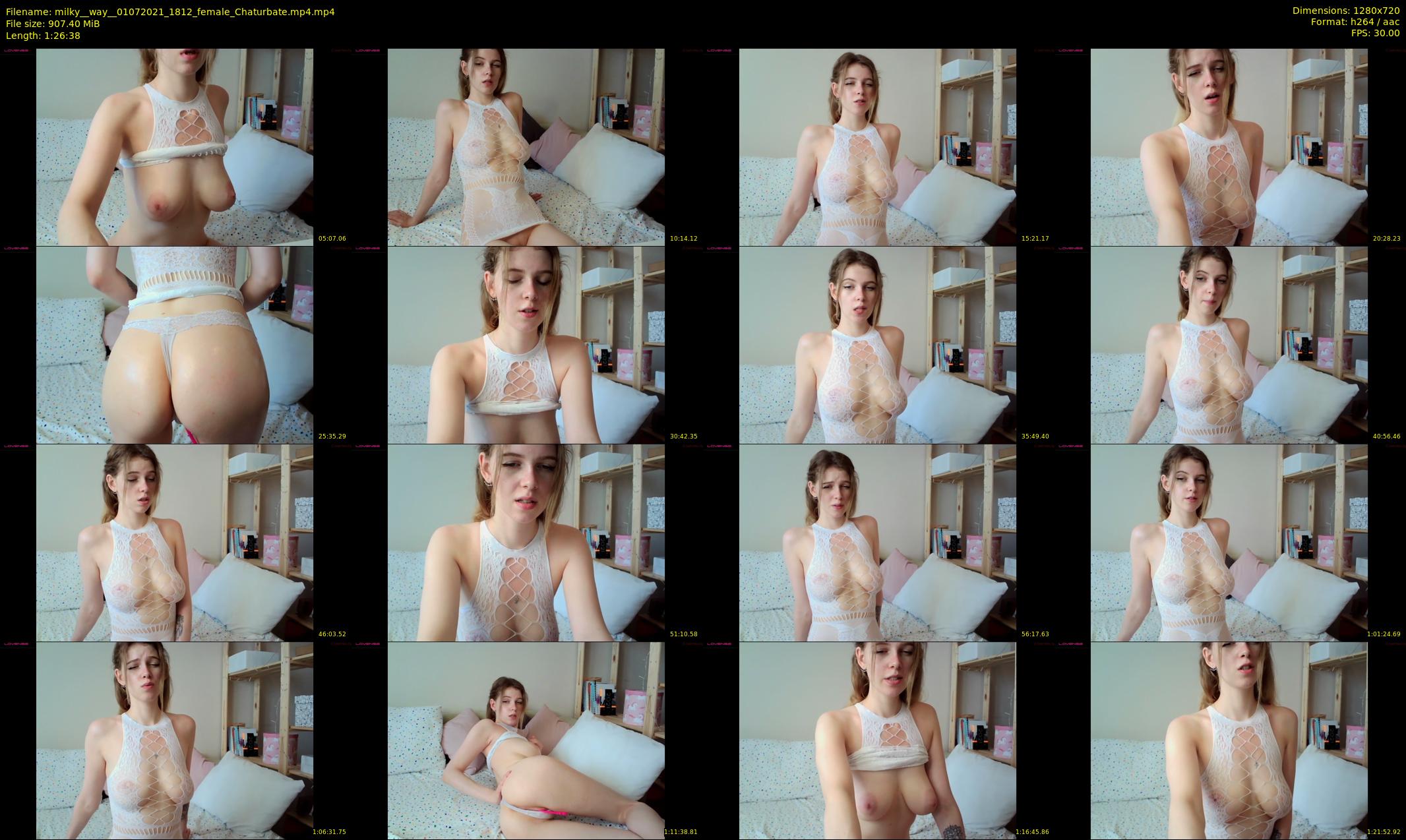 milky__way_ — 87 minute Chaturbate female cam show recording, 720p, Jul 1, 2021