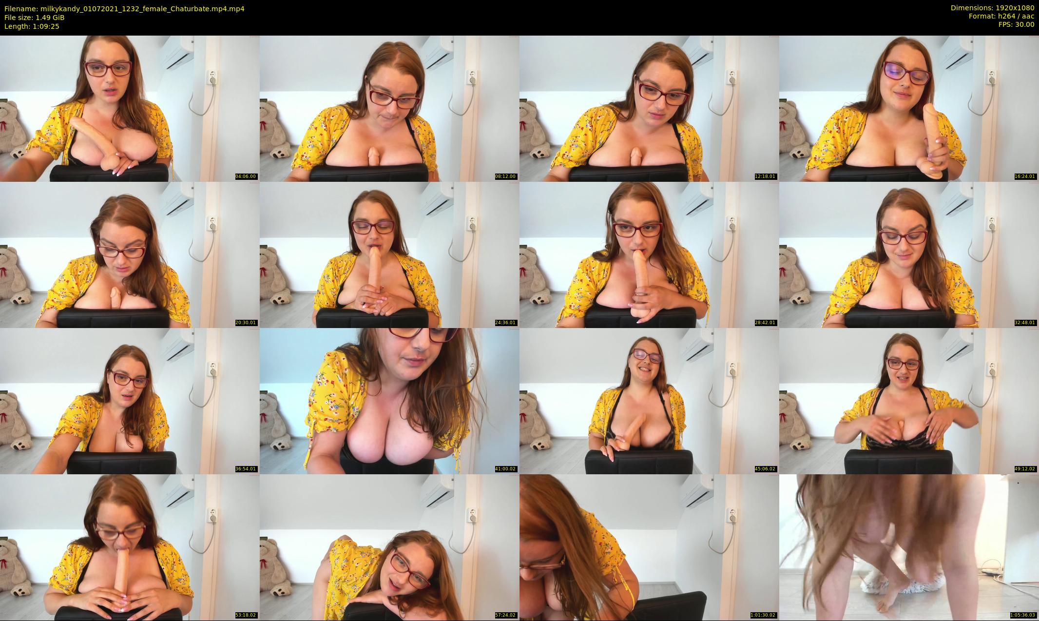 milkykandy — 70 minute Chaturbate female cam show recording, 1080p, Jul 1, 2021