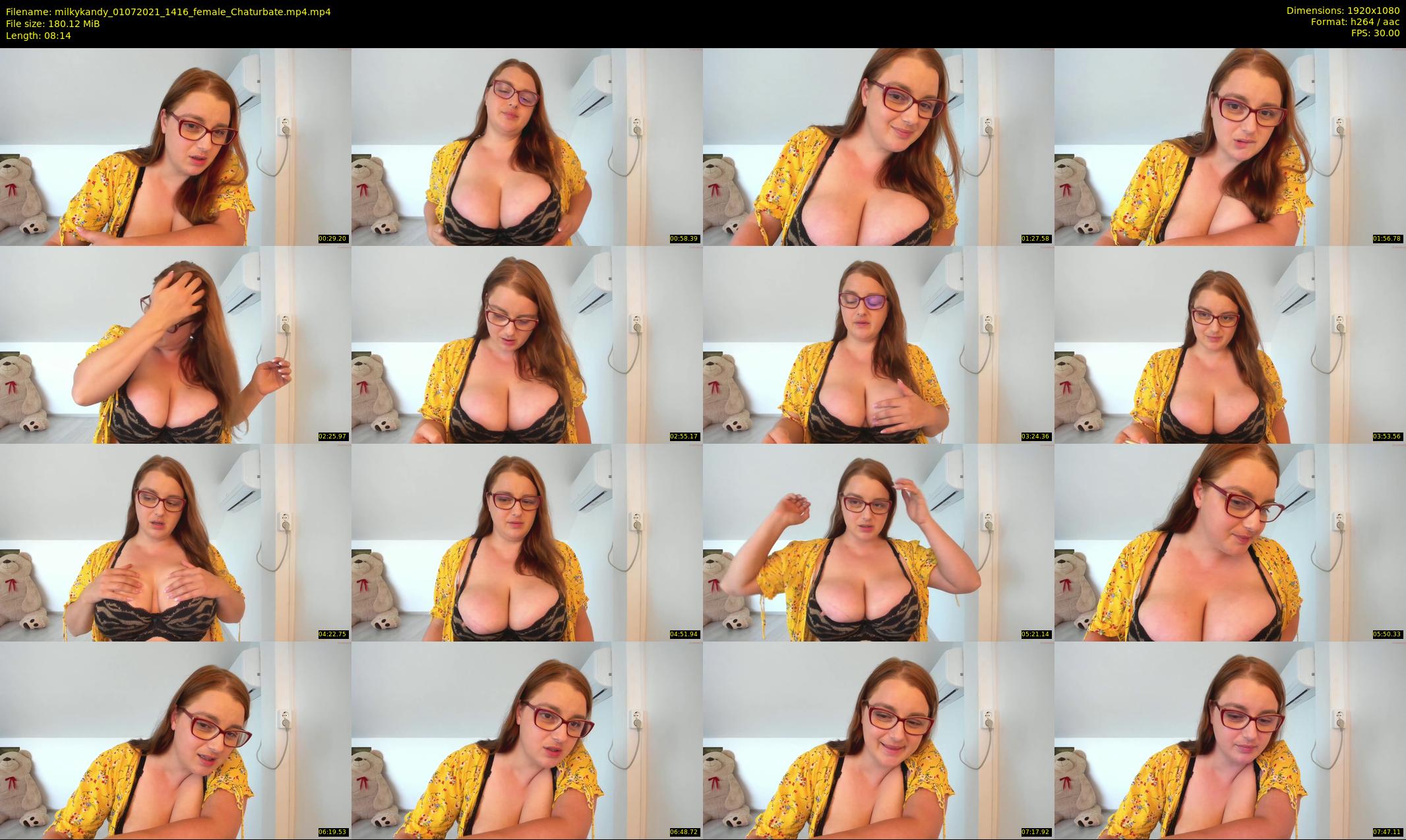 milkykandy — 9 minute Chaturbate female cam show recording, 1080p, Jul 1, 2021