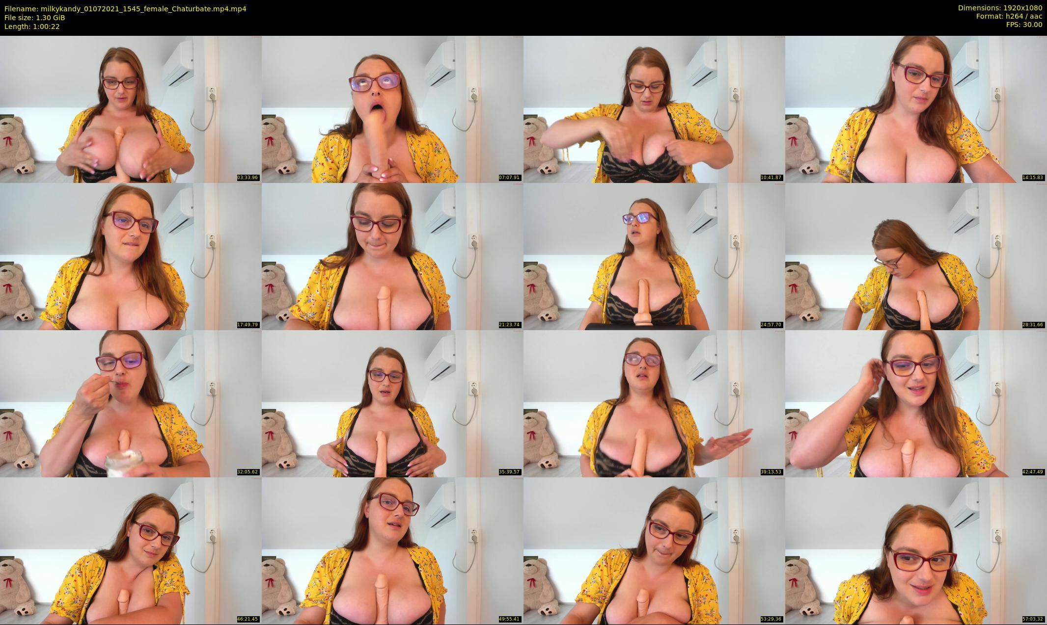 milkykandy — 61 minute Chaturbate female cam show recording, 1080p, Jul 1, 2021