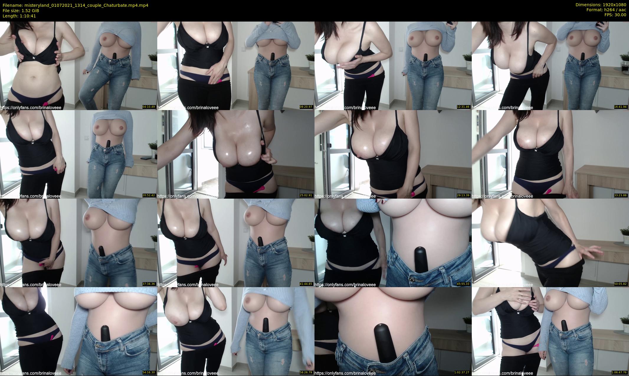 misteryland — 71 minute Chaturbate couple cam show recording, 1080p, Jul 1, 2021