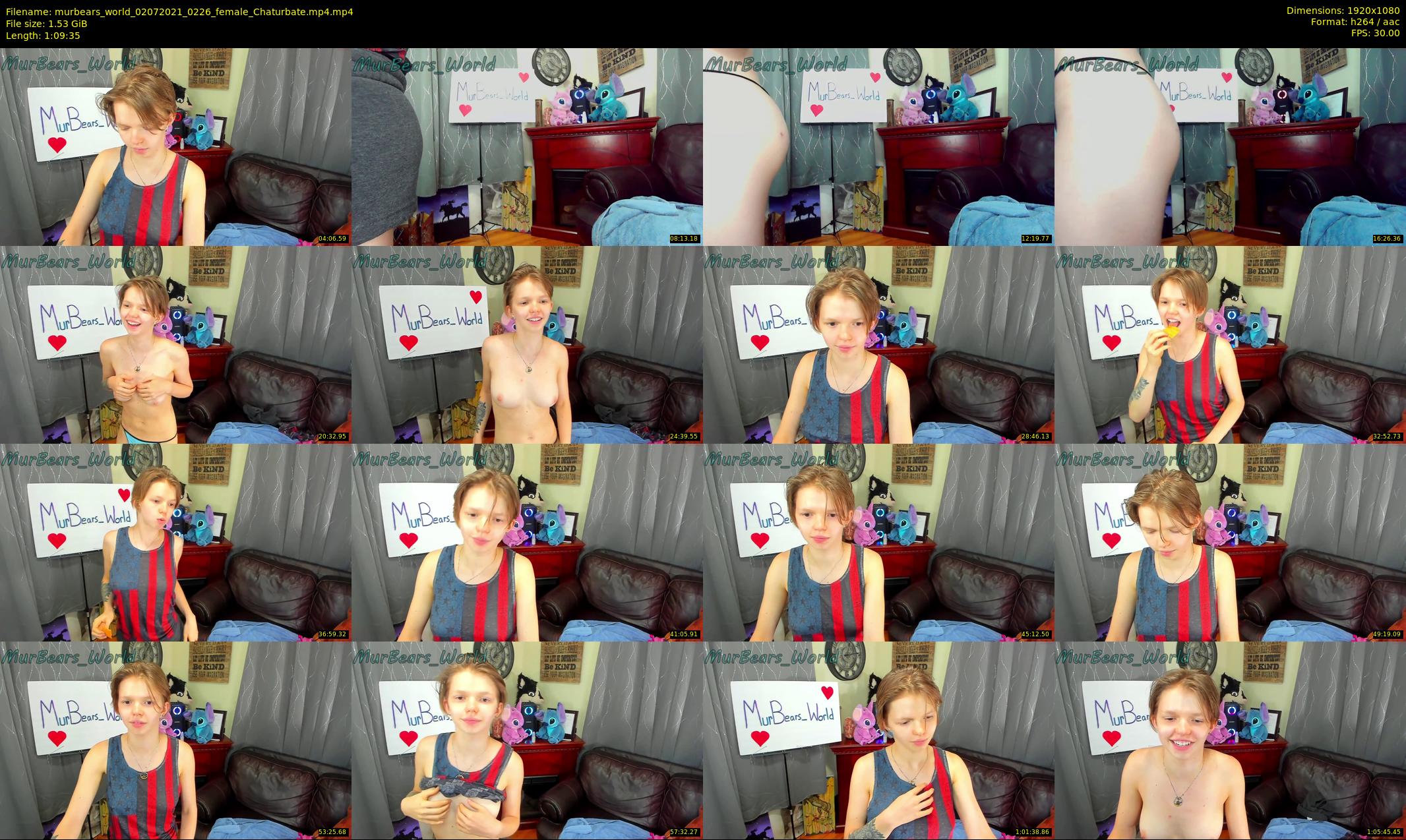 murbears_world — 70 minute Chaturbate female cam show recording, 1080p, Jul 2, 2021