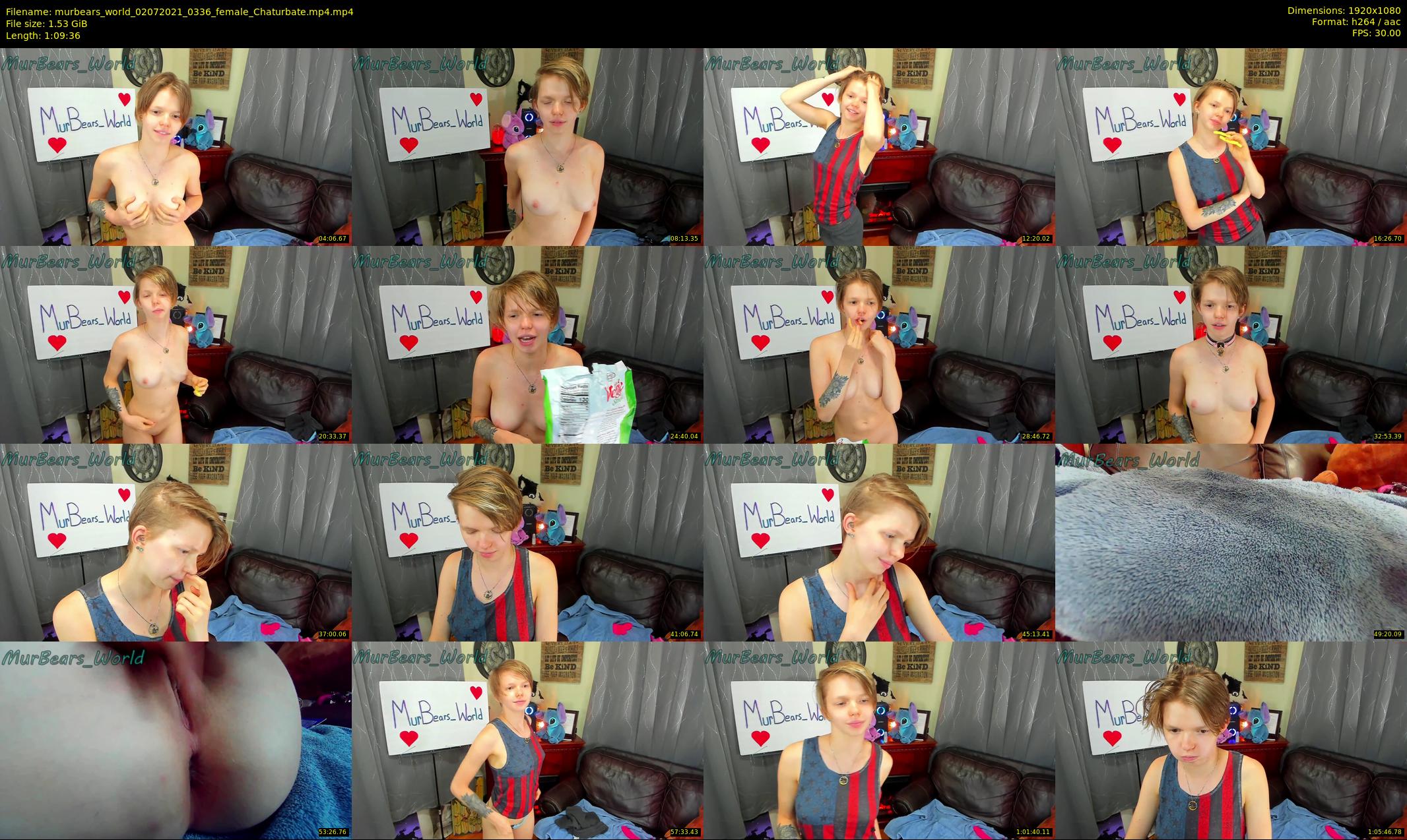 murbears_world — 70 minute Chaturbate female cam show recording, 1080p, Jul 2, 2021