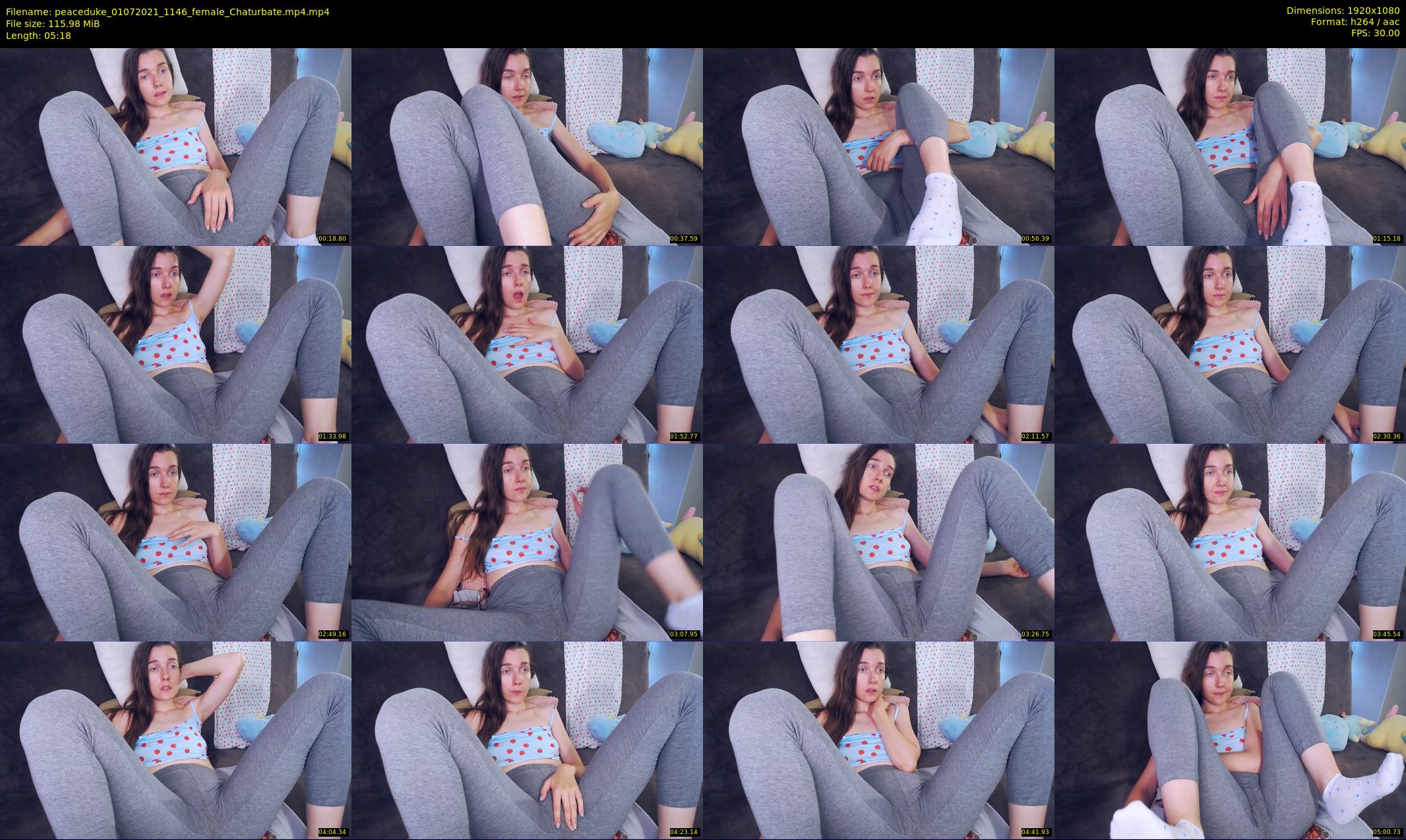 peaceduke — 6 minute Chaturbate female cam show recording, 1080p, Jul 1, 2021