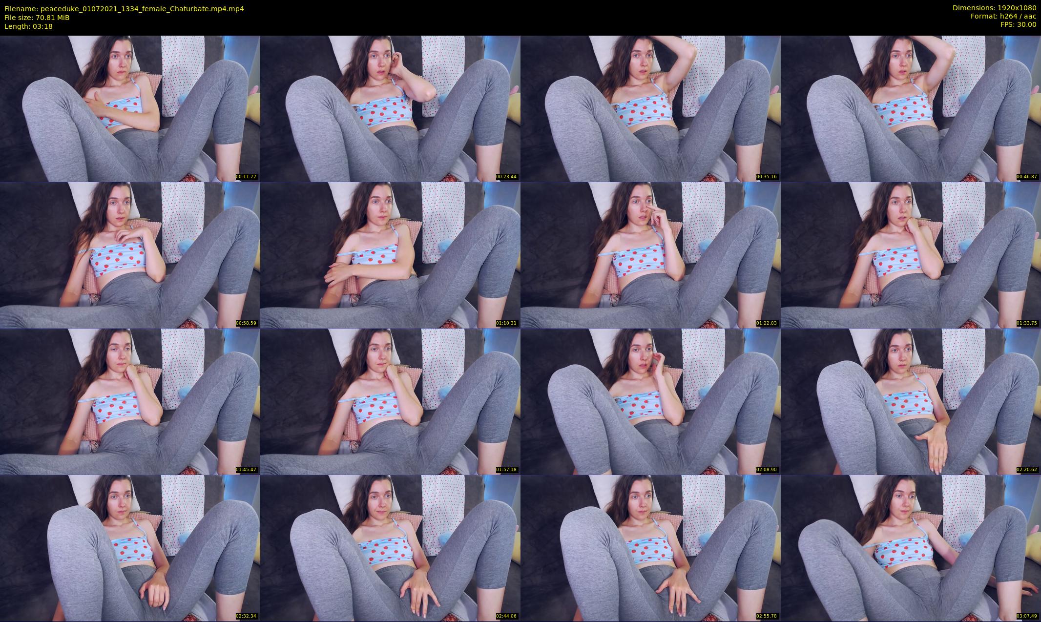 peaceduke — 4 minute Chaturbate female cam show recording, 1080p, Jul 1, 2021