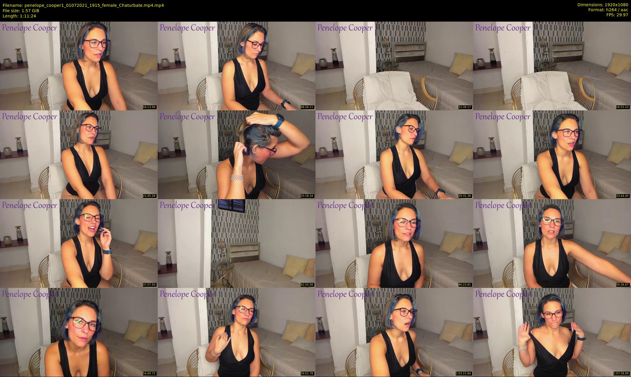 penelope_cooper1 — 72 minute Chaturbate female cam show recording, 1080p, Jul 1, 2021