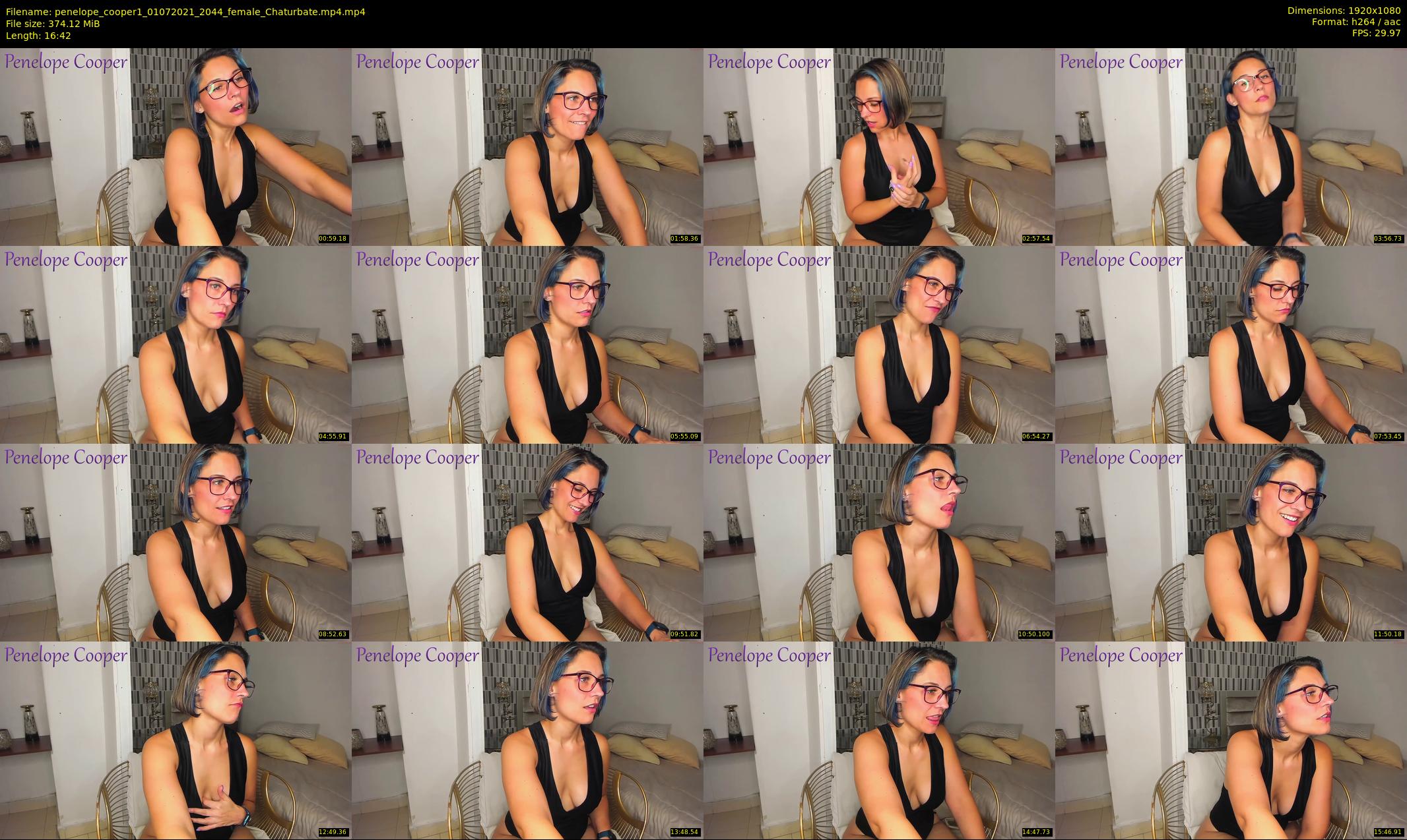 penelope_cooper1 — 17 minute Chaturbate female cam show recording, 1080p, Jul 1, 2021