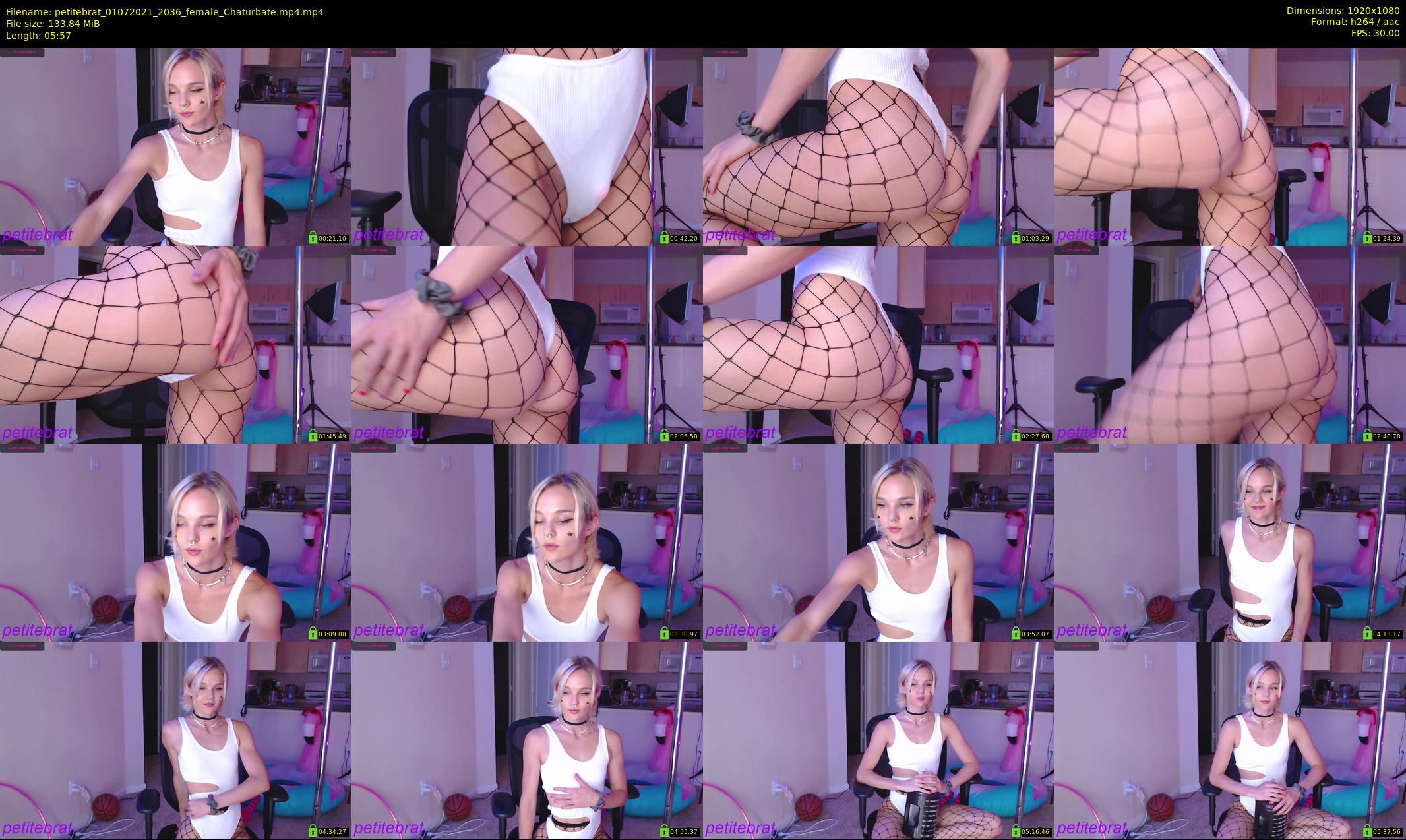 petitebrat — 6 minute Chaturbate female cam show recording, 1080p, Jul 1, 2021