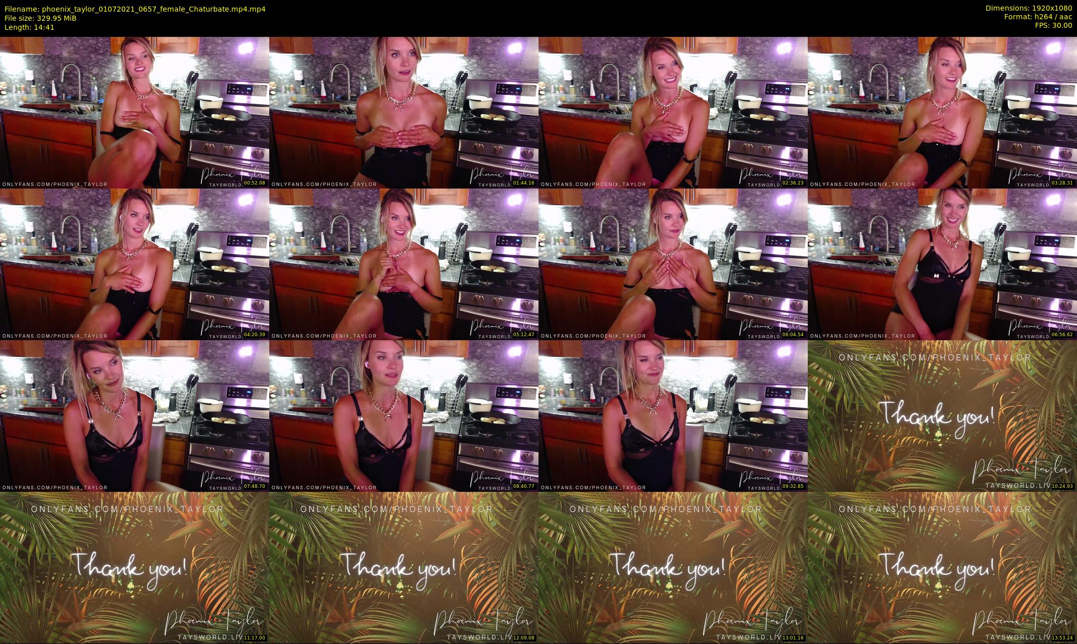 phoenix_taylor — 15 minute Chaturbate female cam show recording, 1080p, Jul 1, 2021